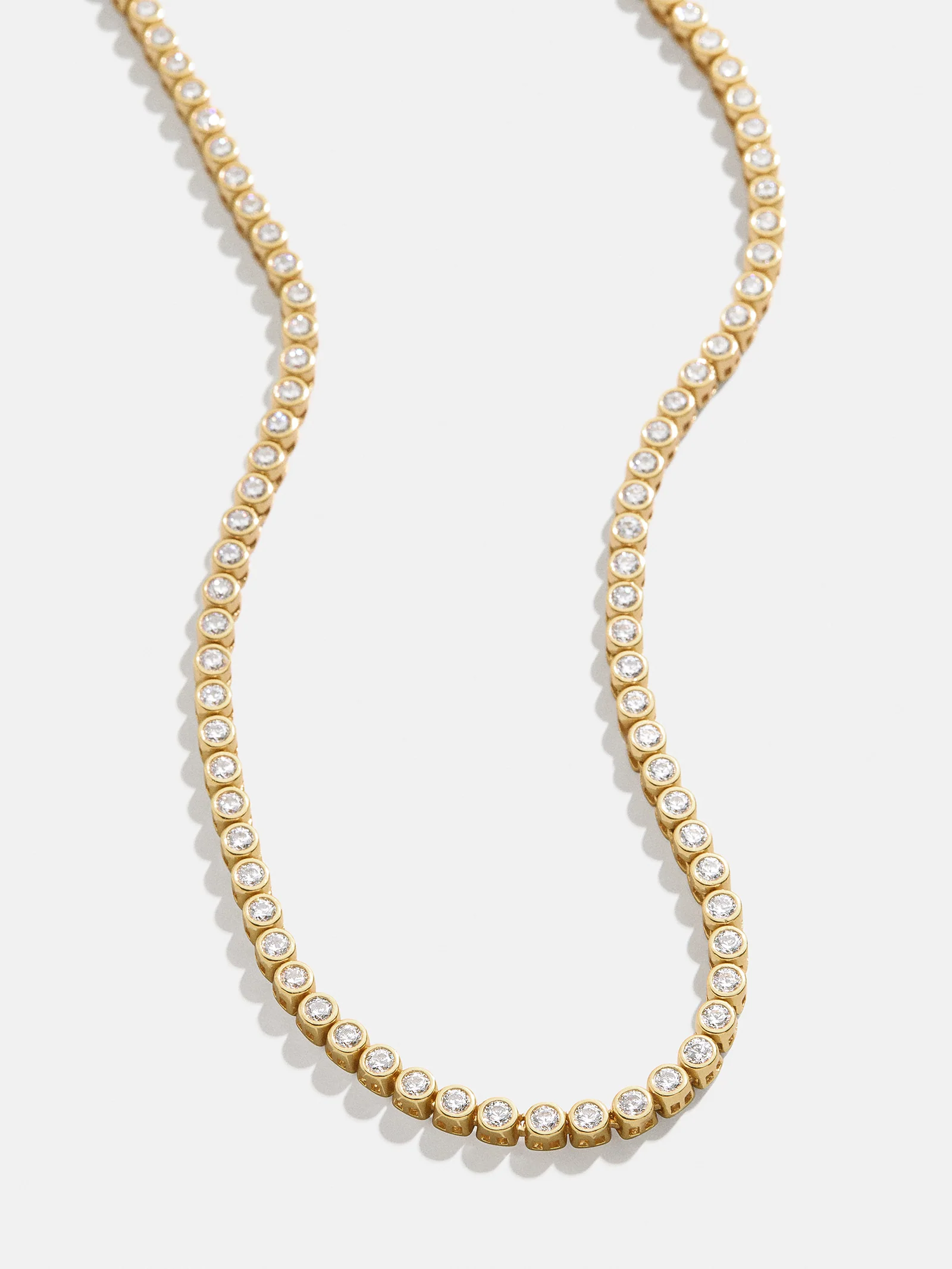 Amalie Bezel Tennis Necklace