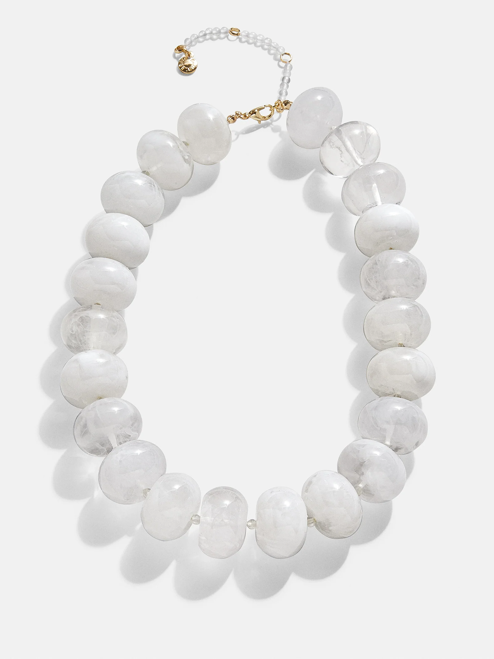Joan Semi-Precious Necklace - White