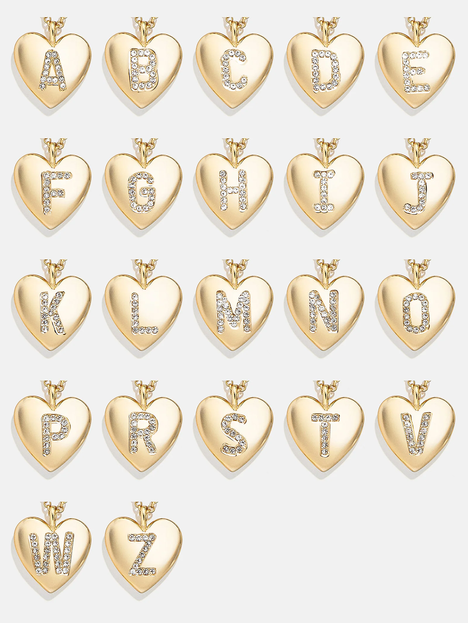 Little Love Kids' Initial Heart Necklace - Gold