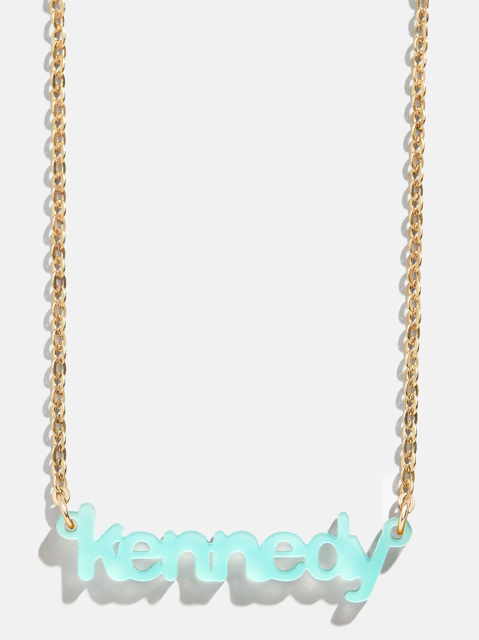 Acrylic Custom Nameplate Necklace