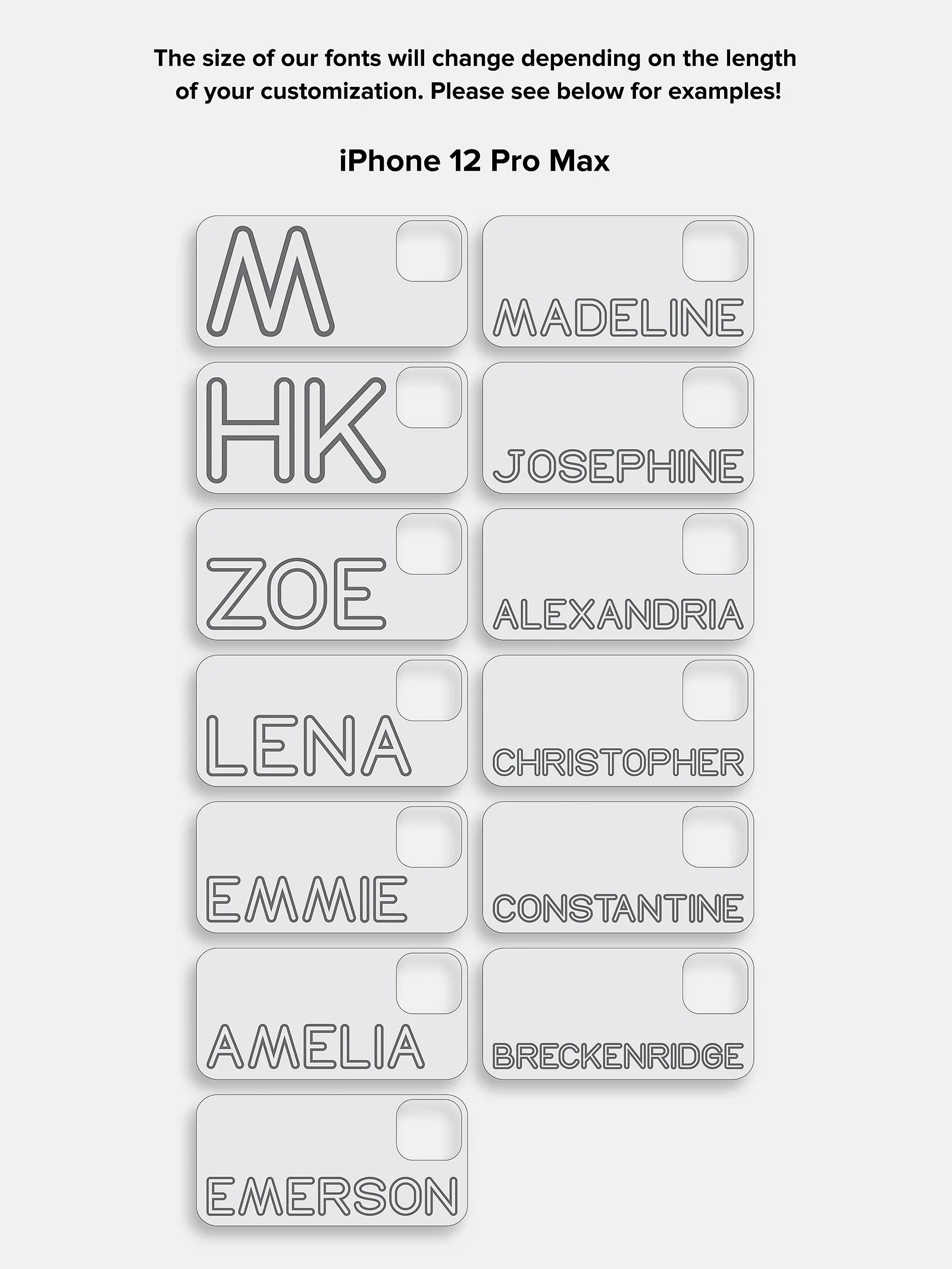 Fine Line Custom iPhone Case - Lavender