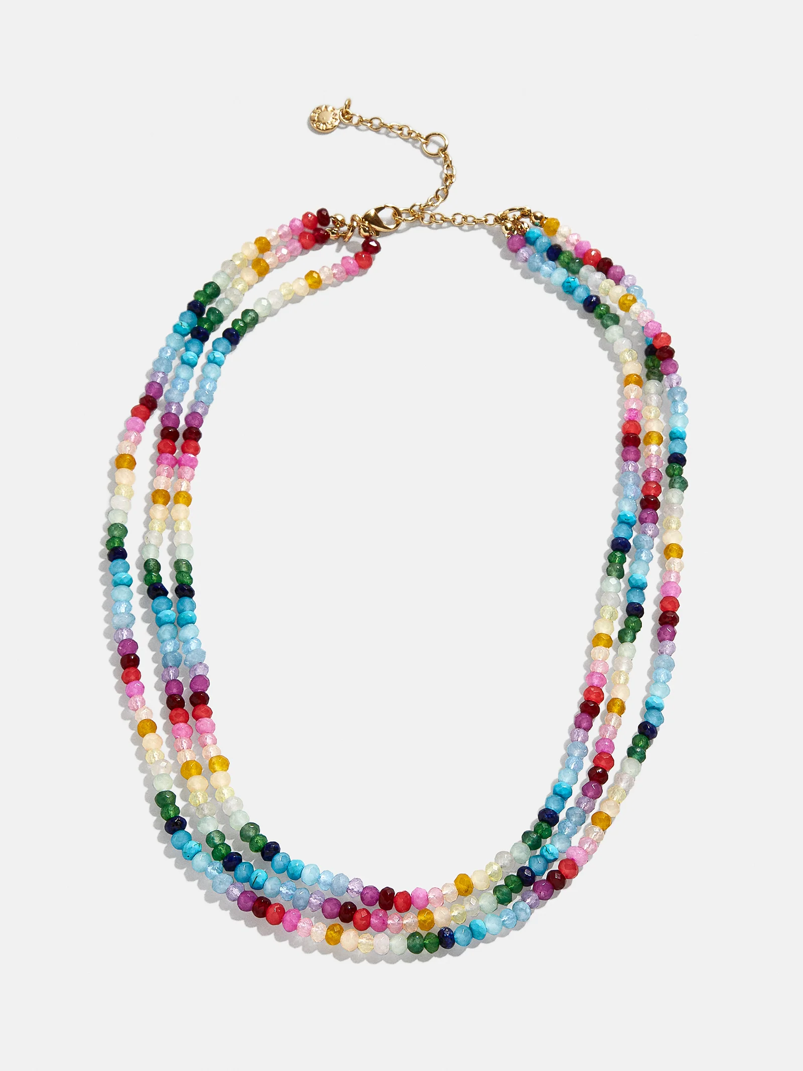Lena Semi-Precious Layered Necklace - Multi