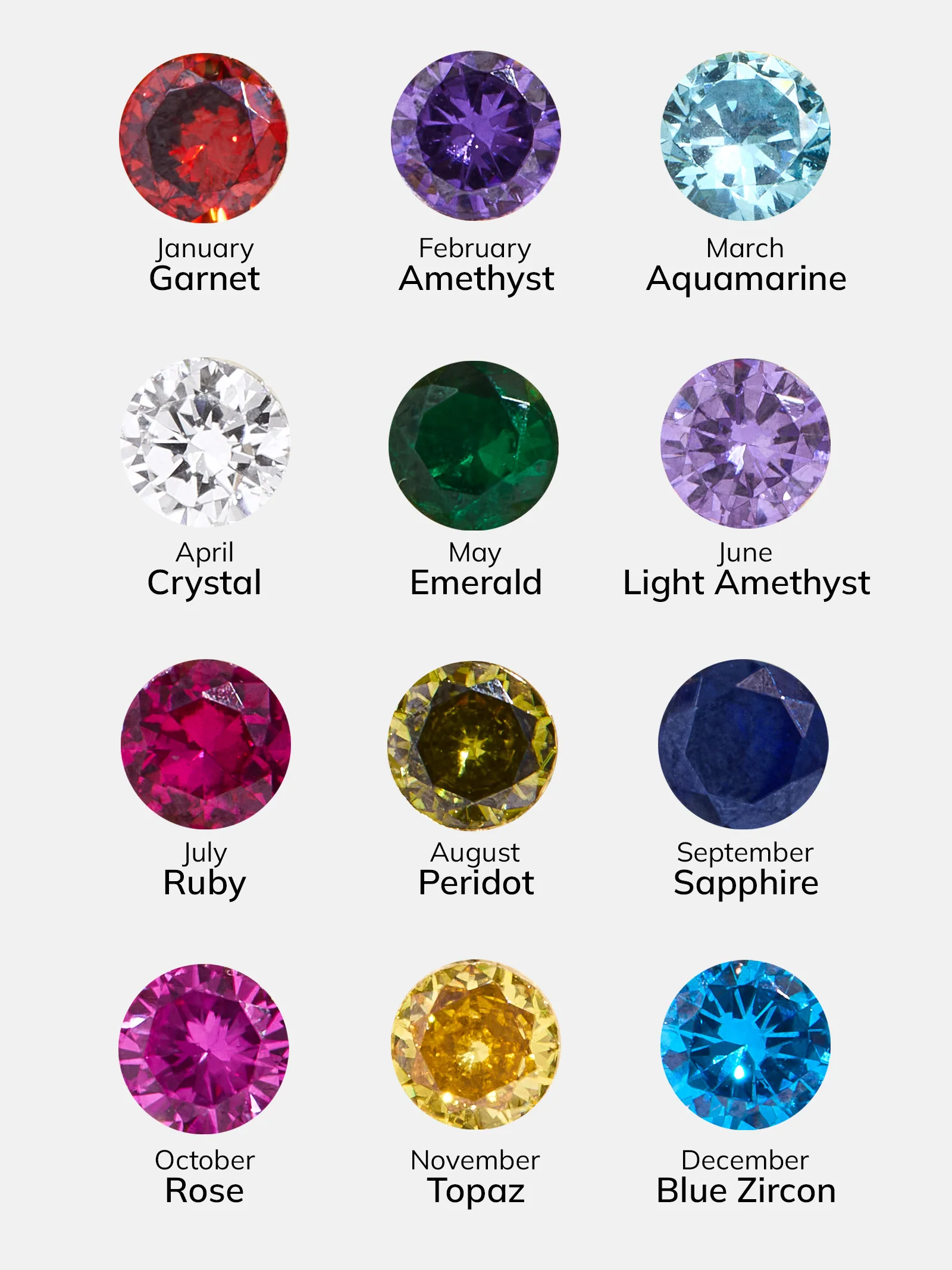 18K Gold Florence Birthstone Necklace - Emerald