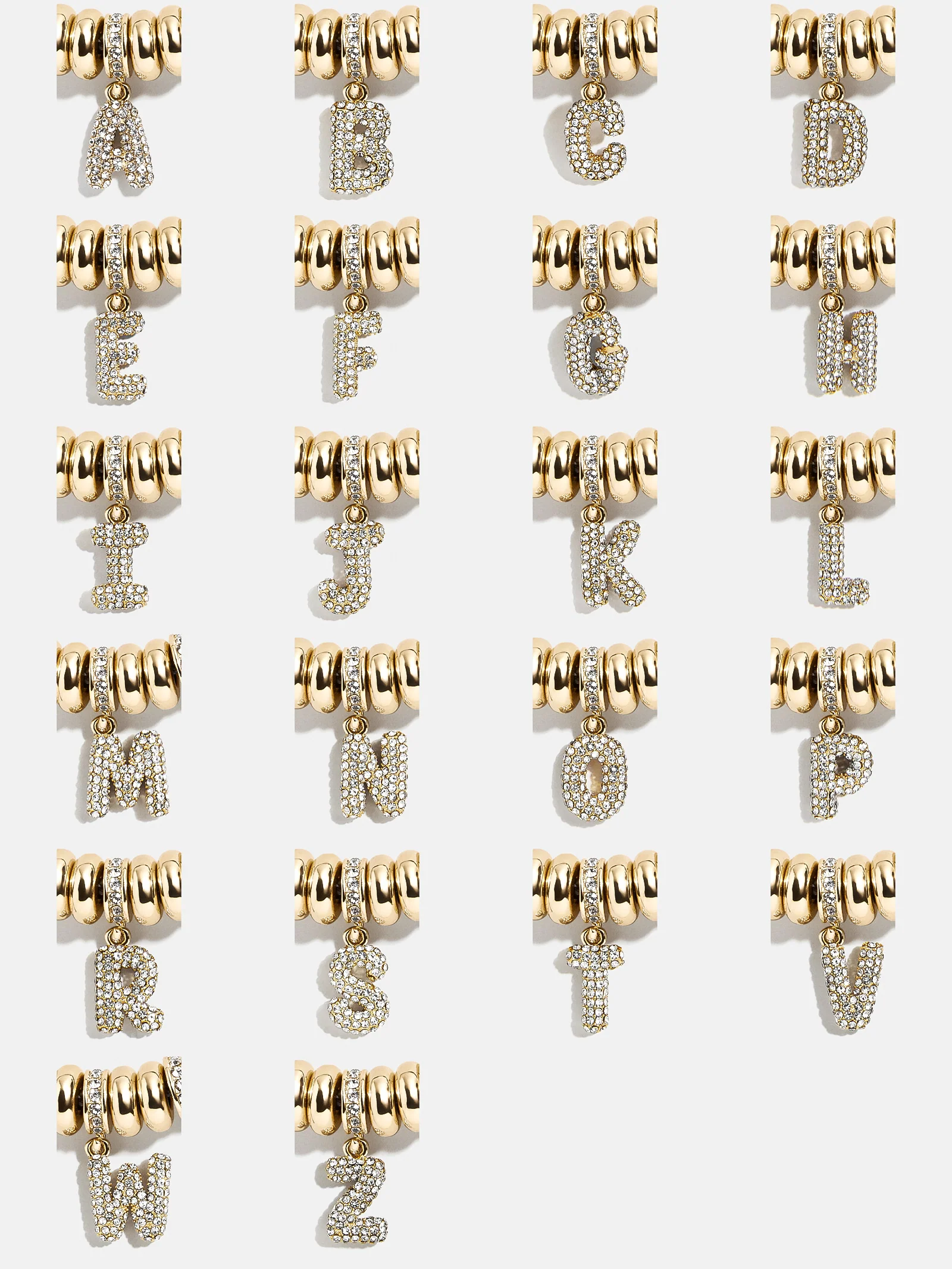 Natisha Initial Pull-Tie Bracelet - Black