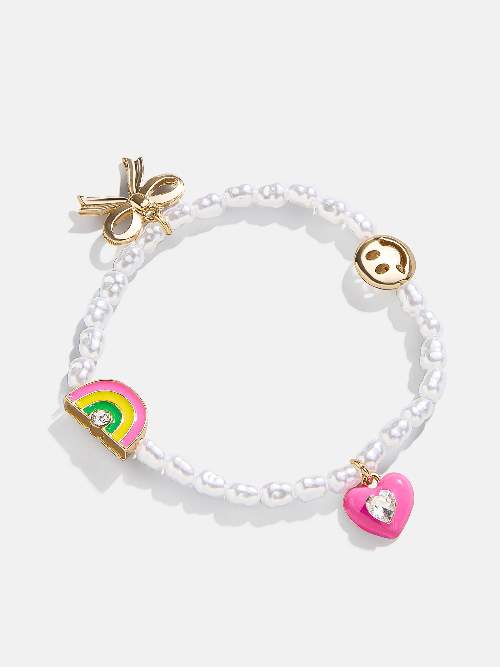Sunshine & Rainbows Kids' Charm Bracelet - Heart