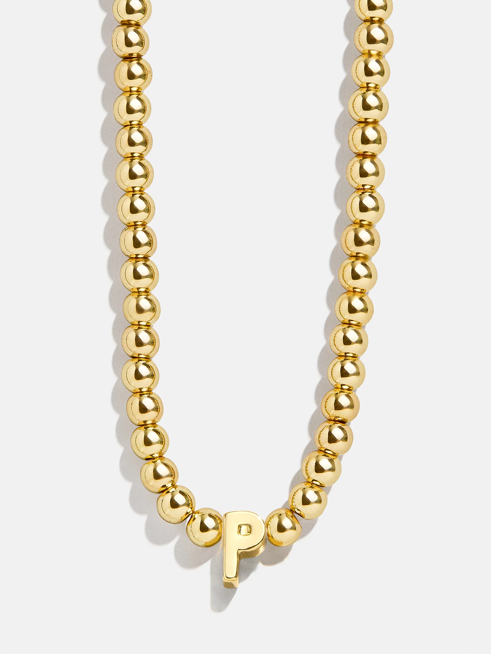 Initial Pisa Necklace - Gold
