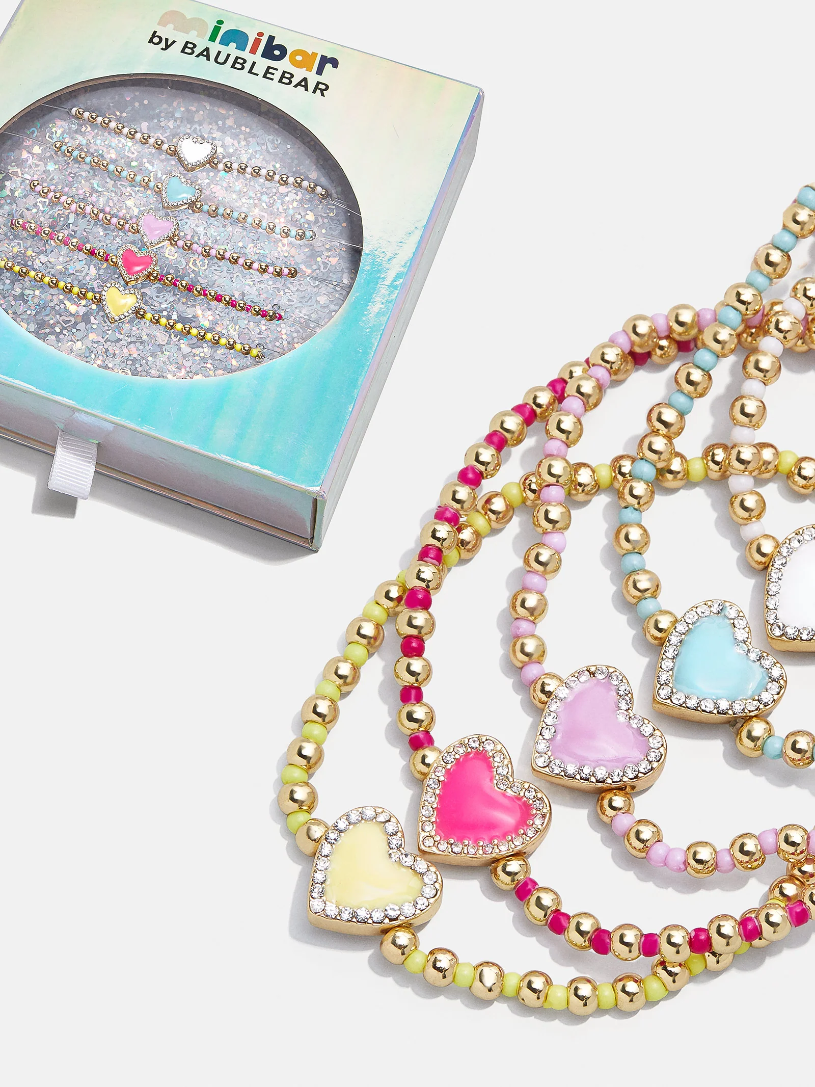 Sweetheart Kids' Pisa Bracelet Set - Assorted Hearts