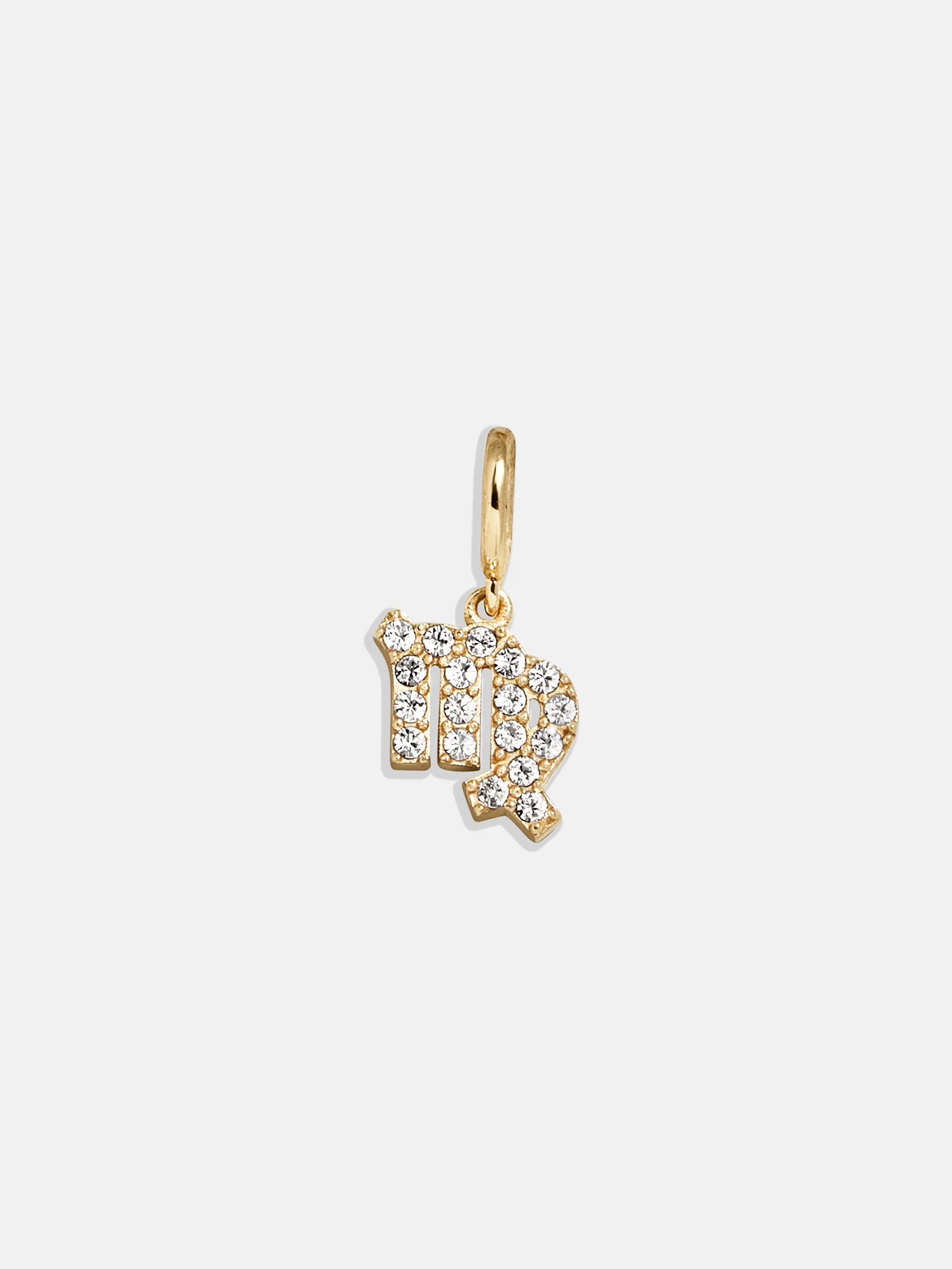 Pavé Zodiac Symbol Cluster Charm - Virgo