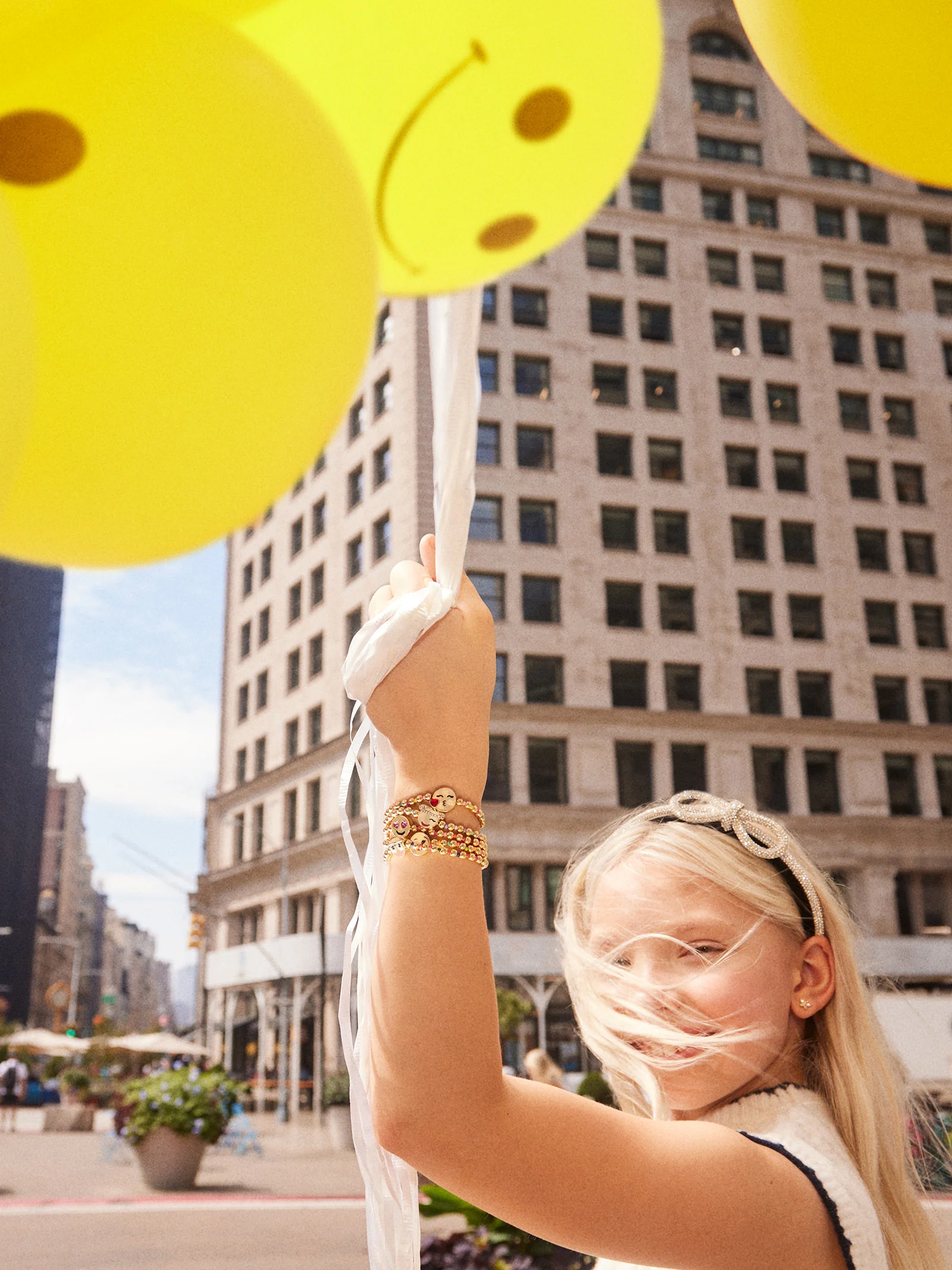 Kids' Emoji Pisa Bracelet Set - Smiley