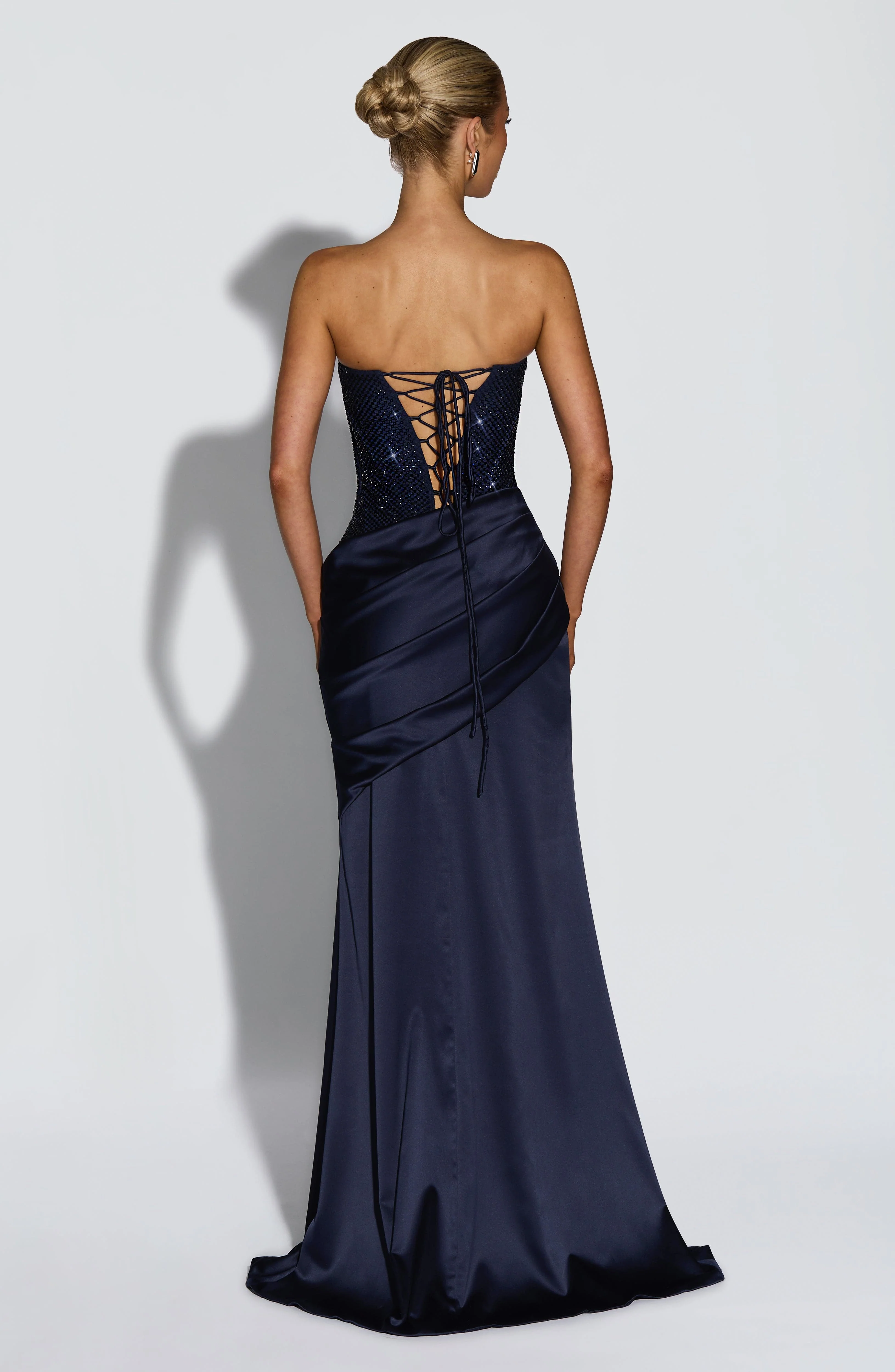 Celestia Maxi Dress - Navy