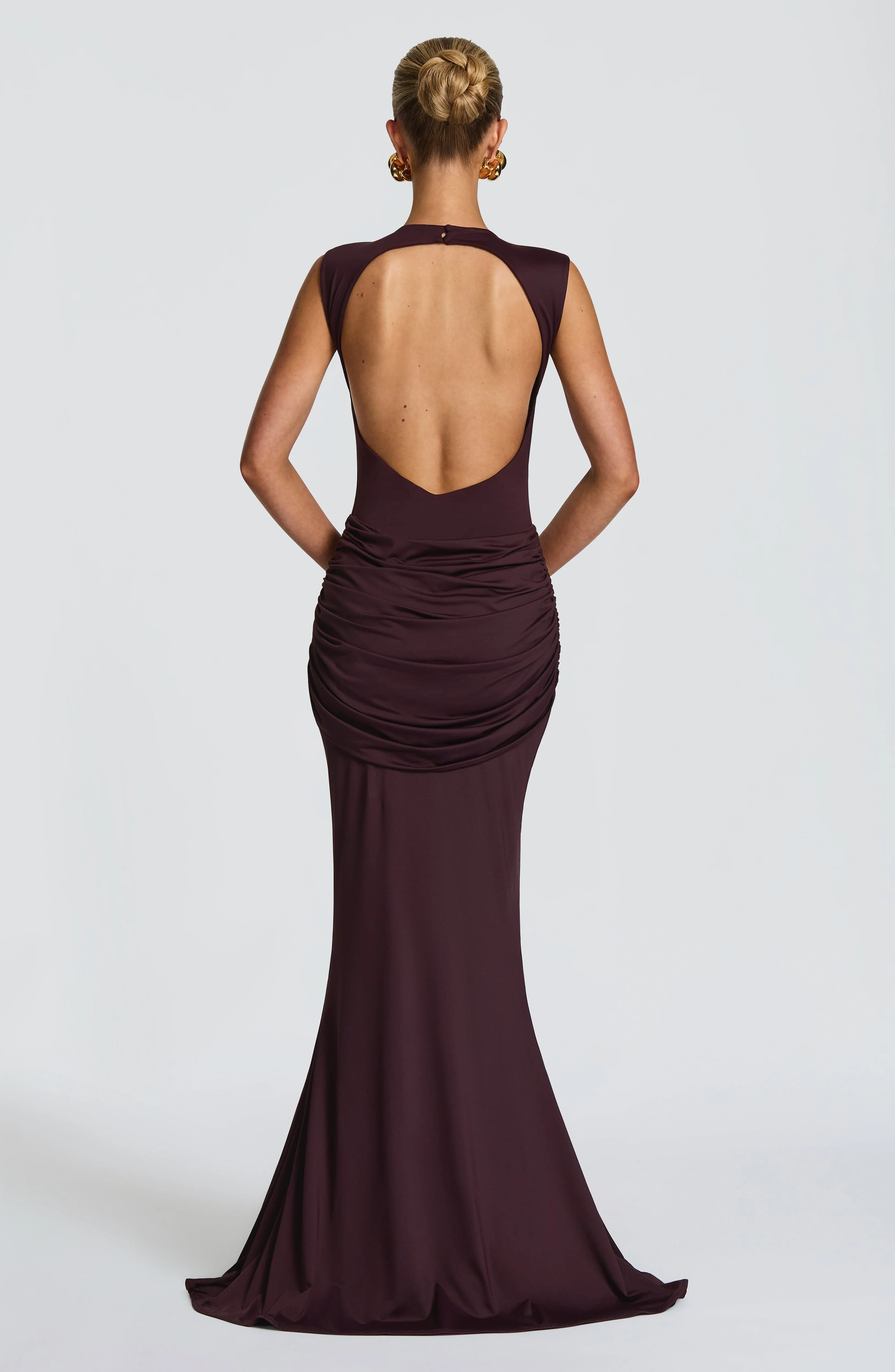 Lorenza Maxi Dress - Plum