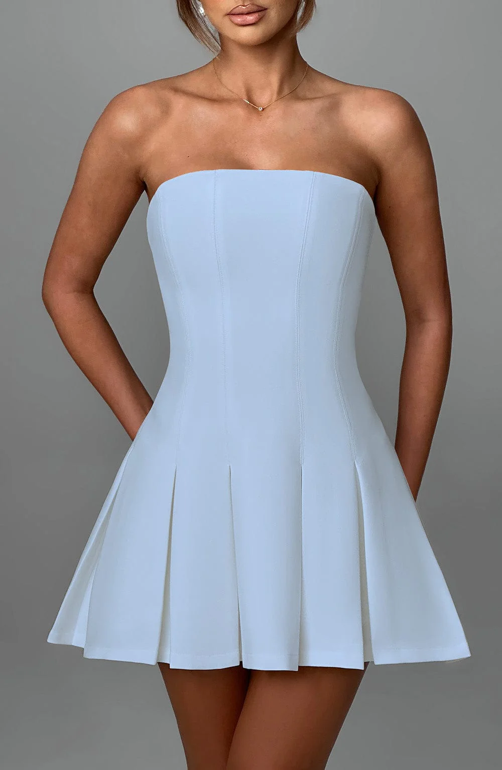 Bryony Mini Dress - Blue