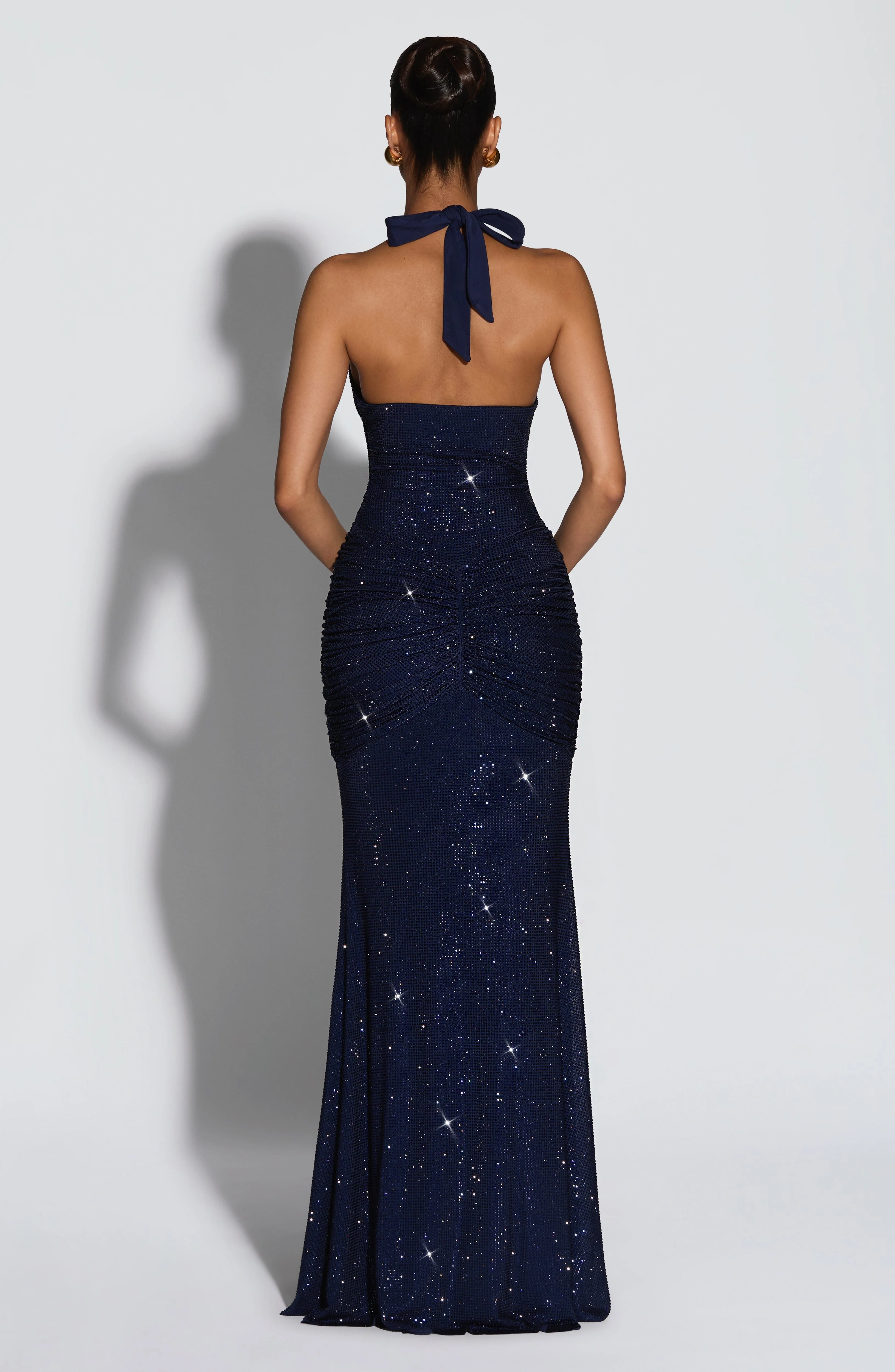 Rosetta Maxi Dress - Navy Sparkle