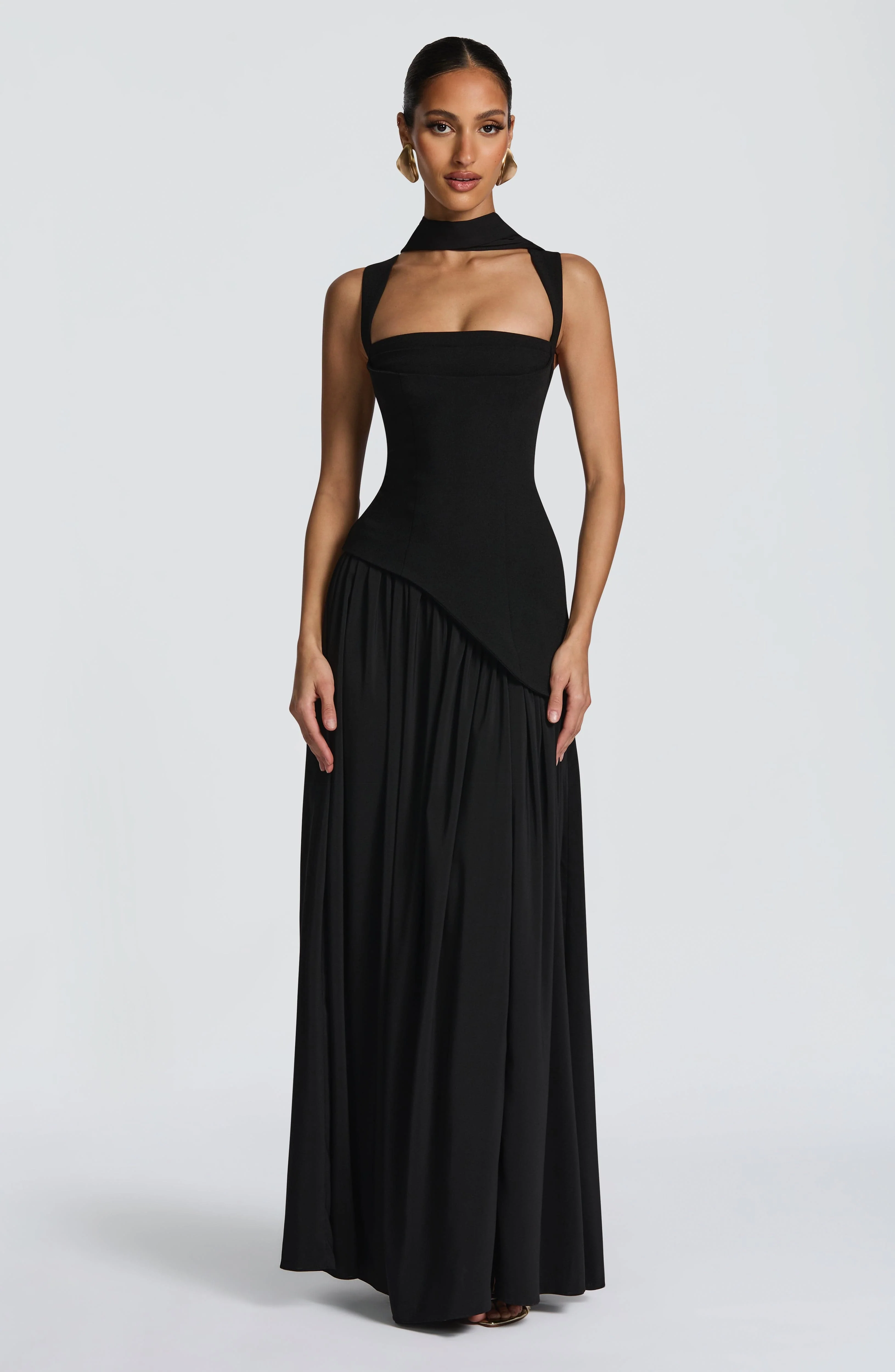 Tullulah Maxi Dress - Black