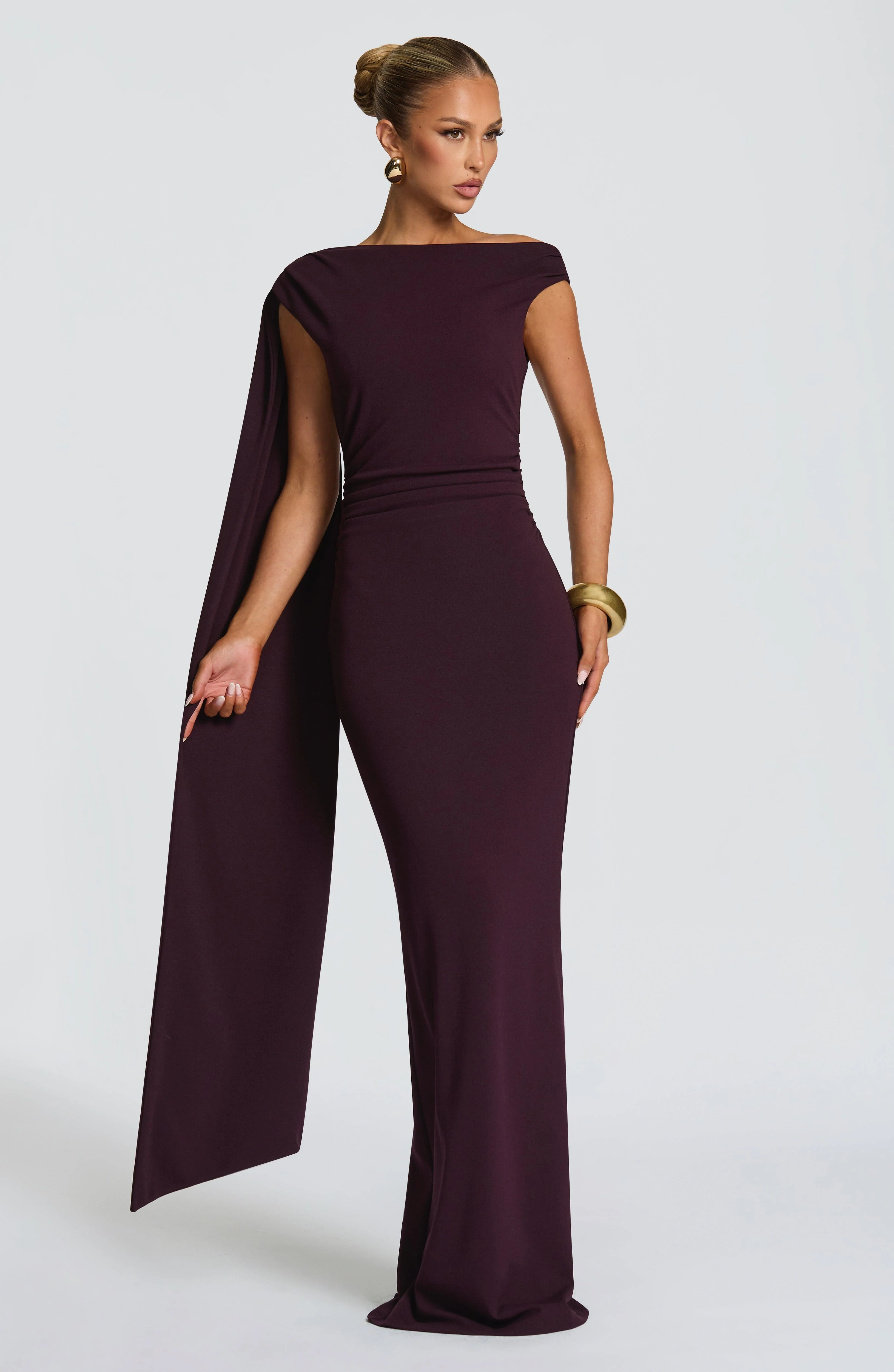 Kylie Maxi Dress - Plum