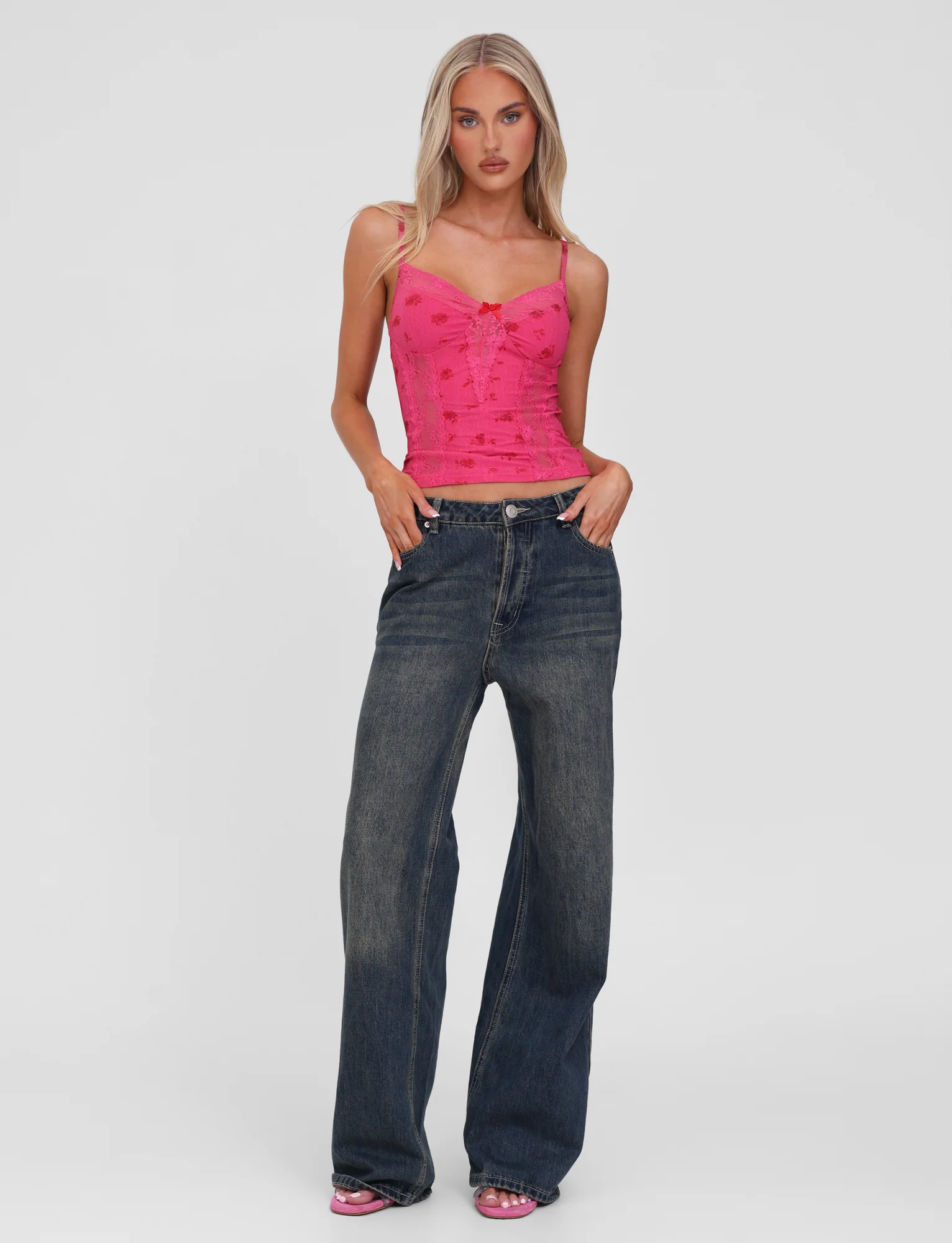 KHALIA TOP - DITSY FLORAL