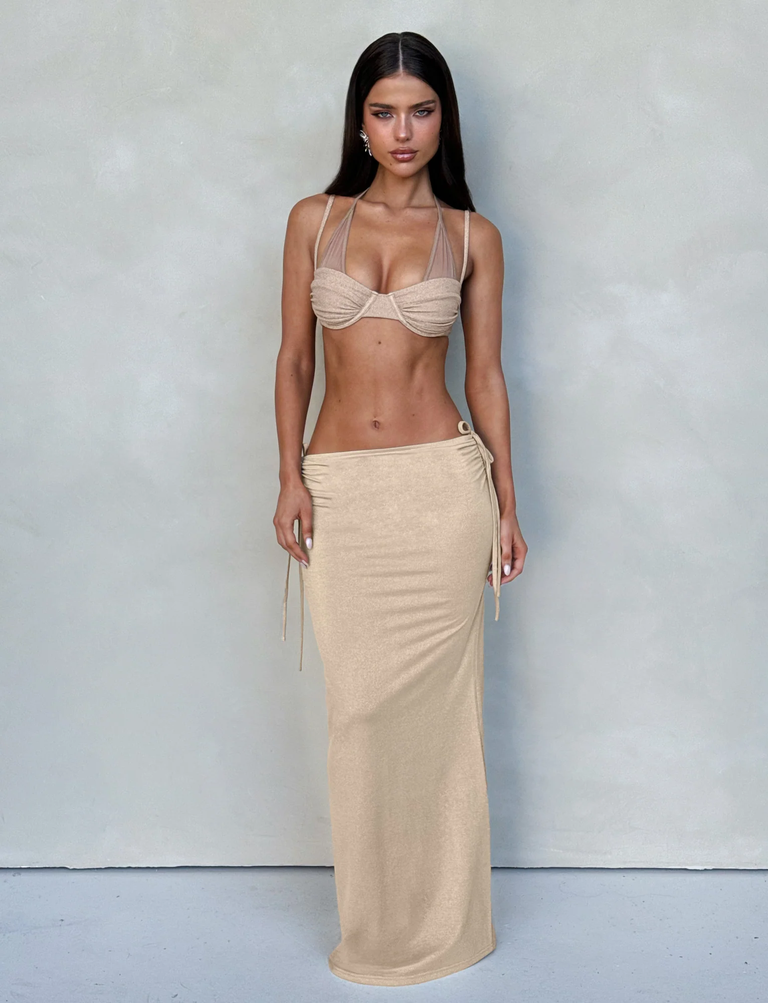 ELLIANA SKIRT - GOLD