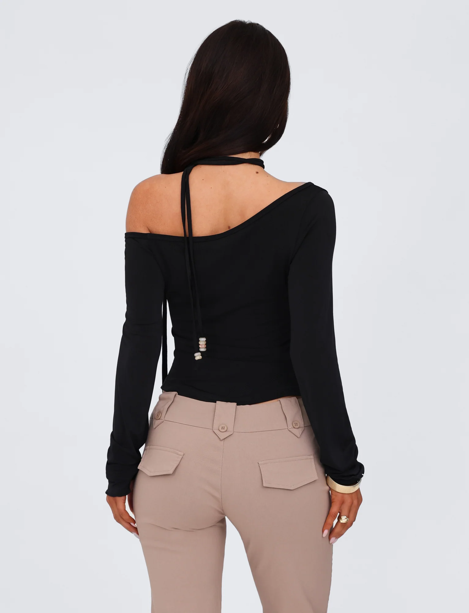 MIETTA TOP - BLACK