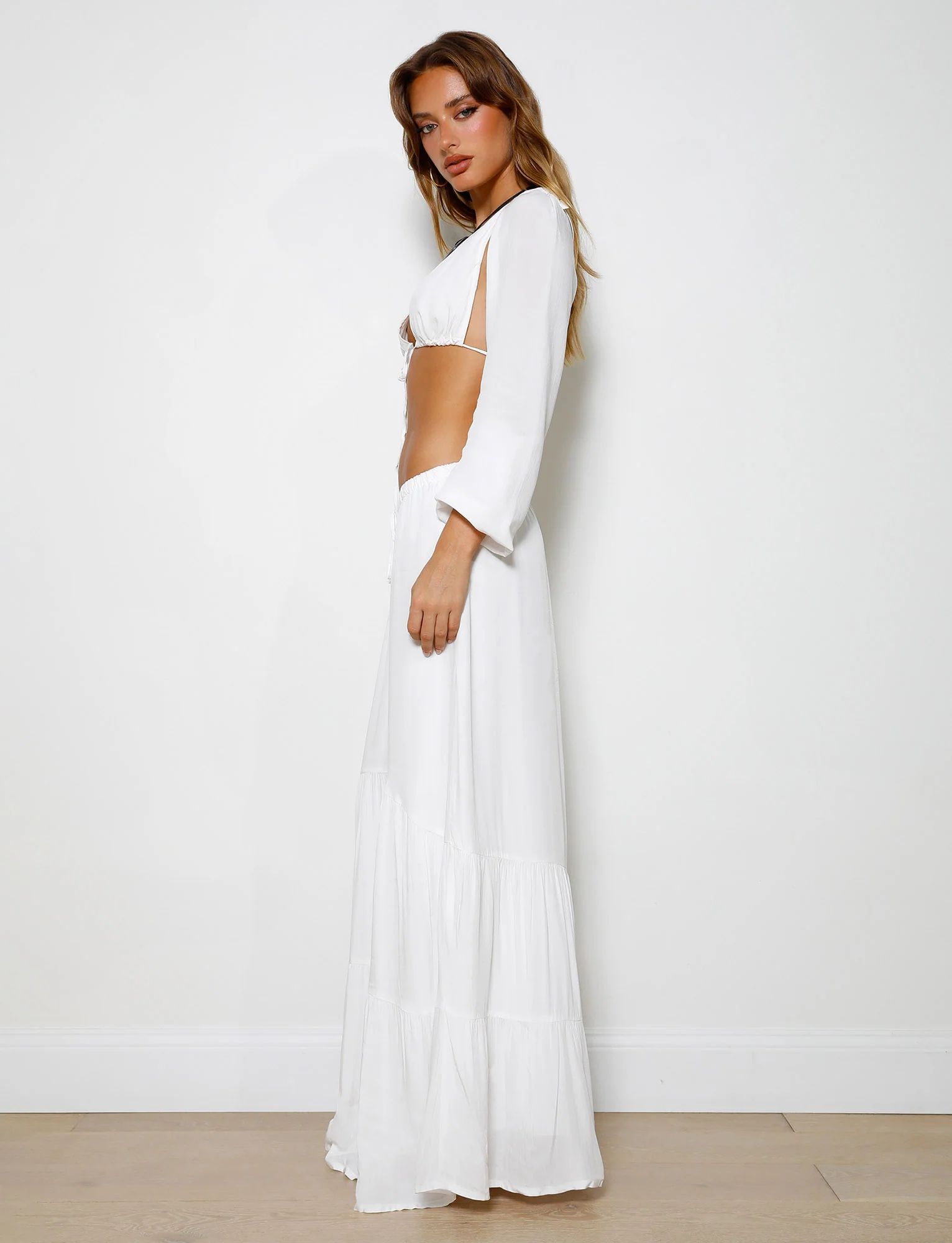 PHILLIPA SKIRT - WHITE