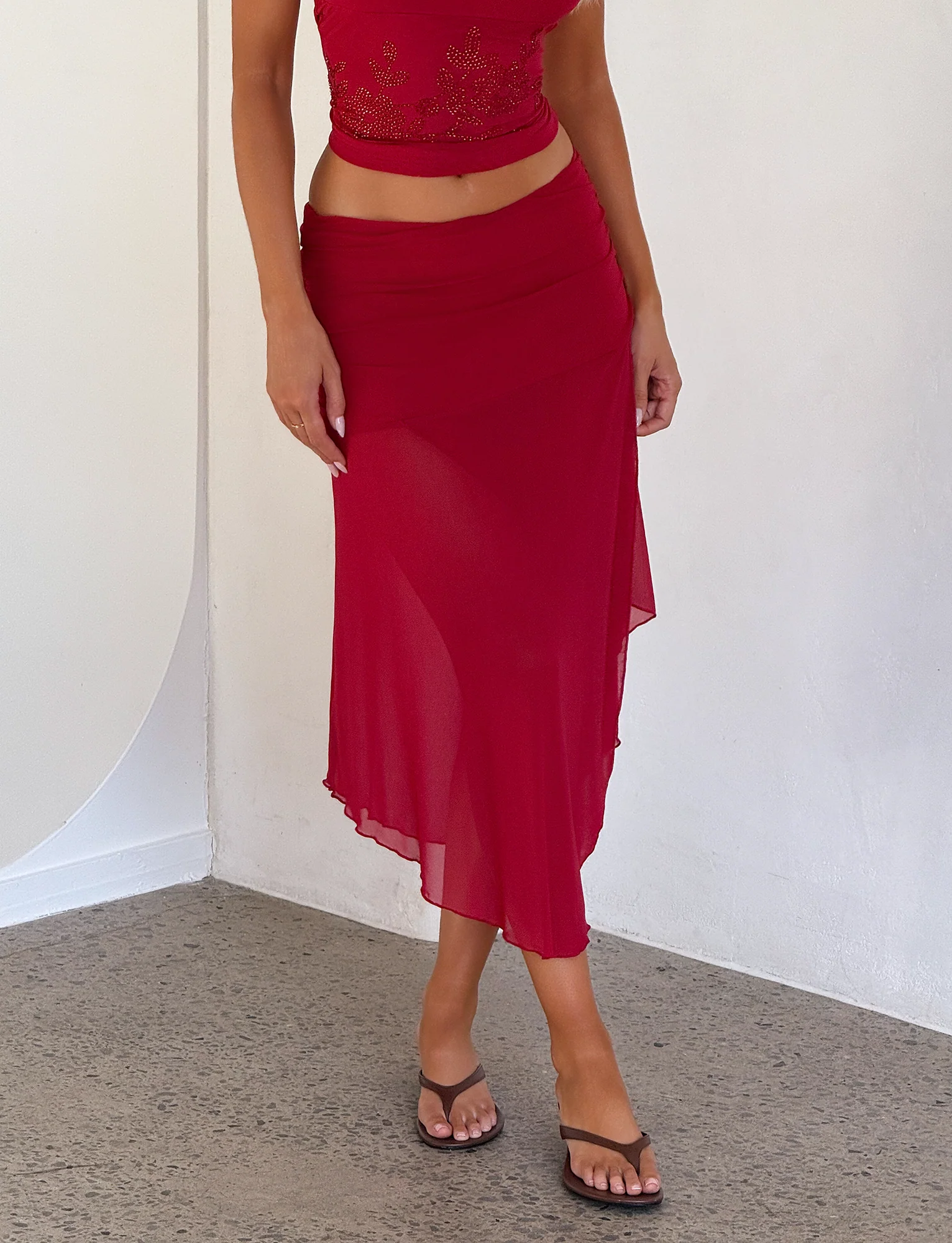 MARIANA SKIRT - RED