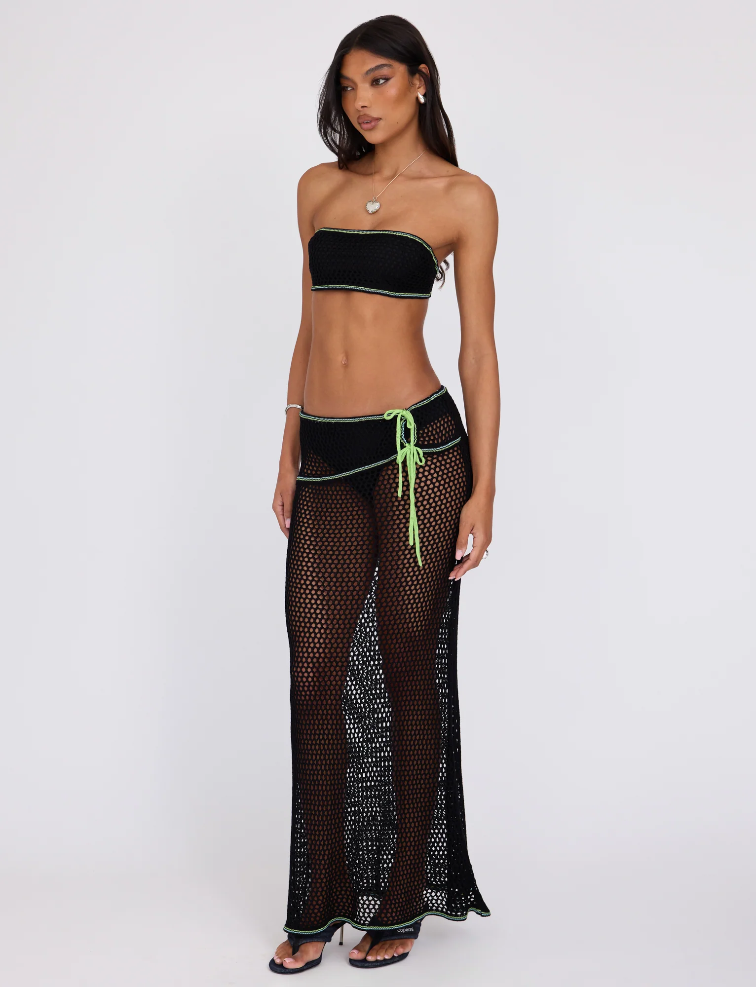 AZARIA SKIRT - BLACK