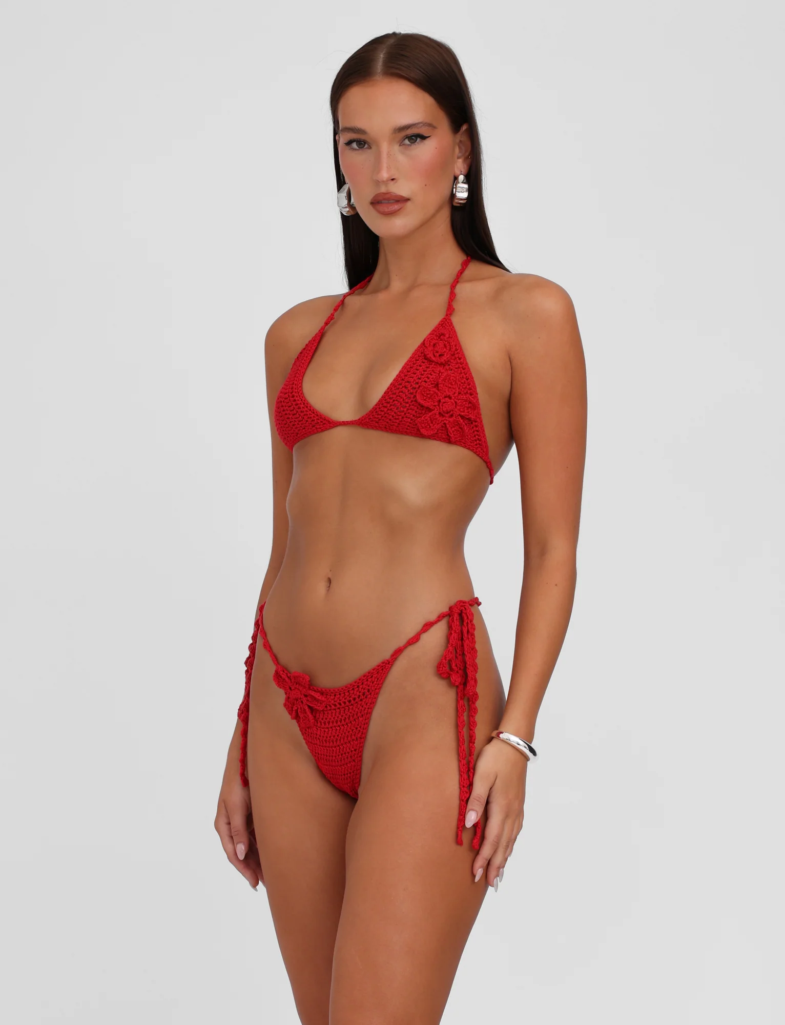 MELIORA BIKINI BOTTOM - RED : BERRY RED