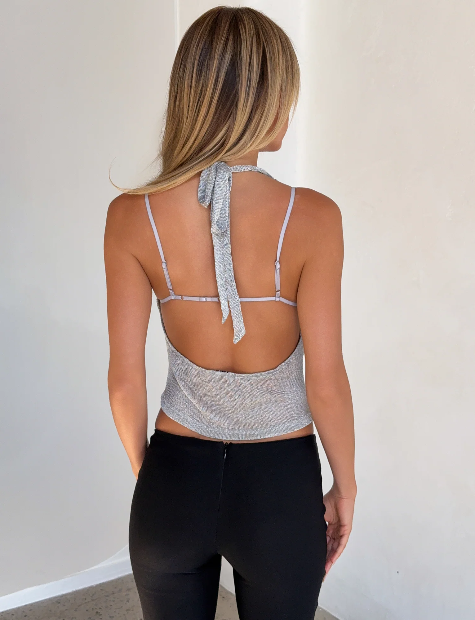 MAKENA TWO-PIECE TOP 2.0 - SILVER