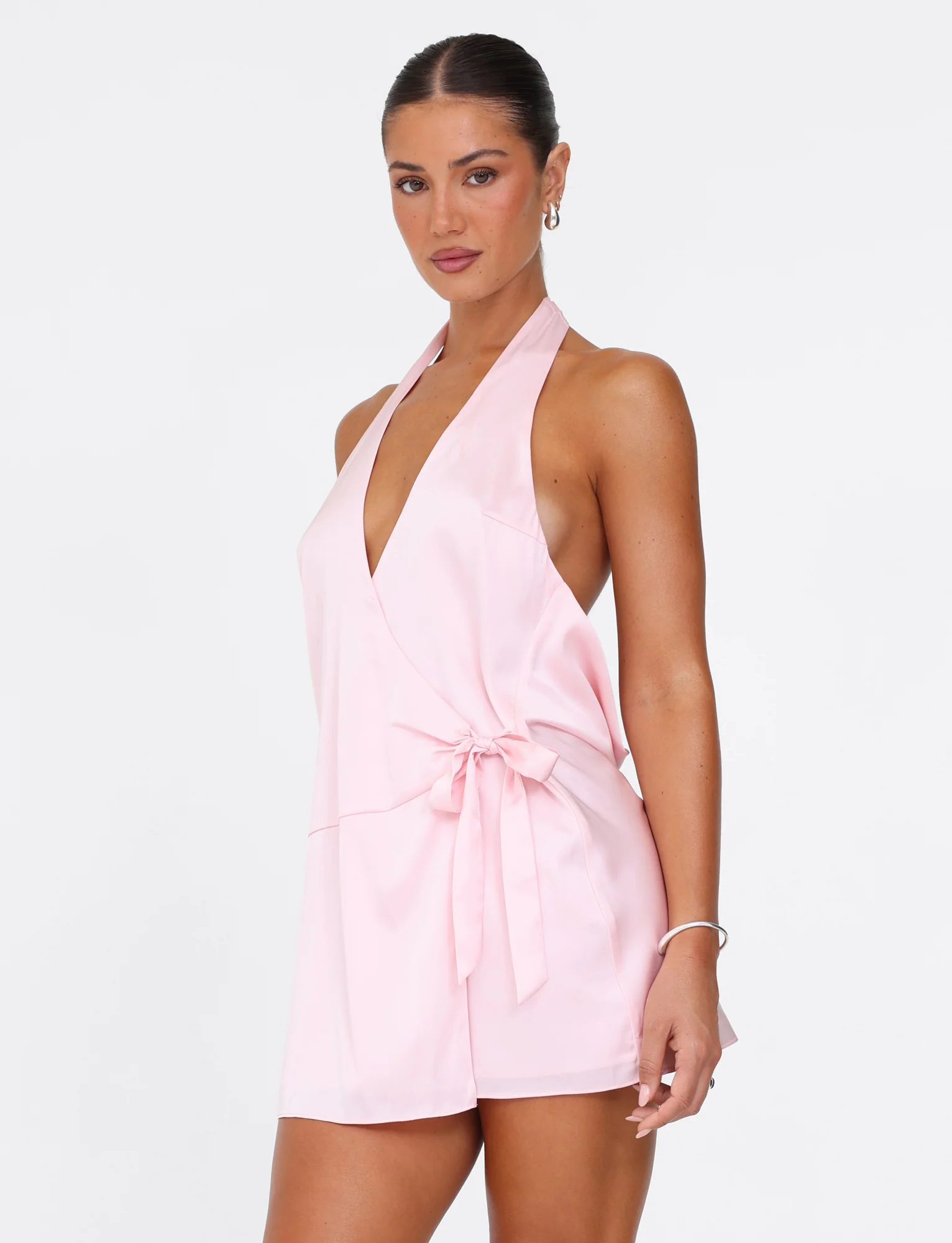 MONROE 2.0 MINI DRESS - PINK : PASTEL PINK