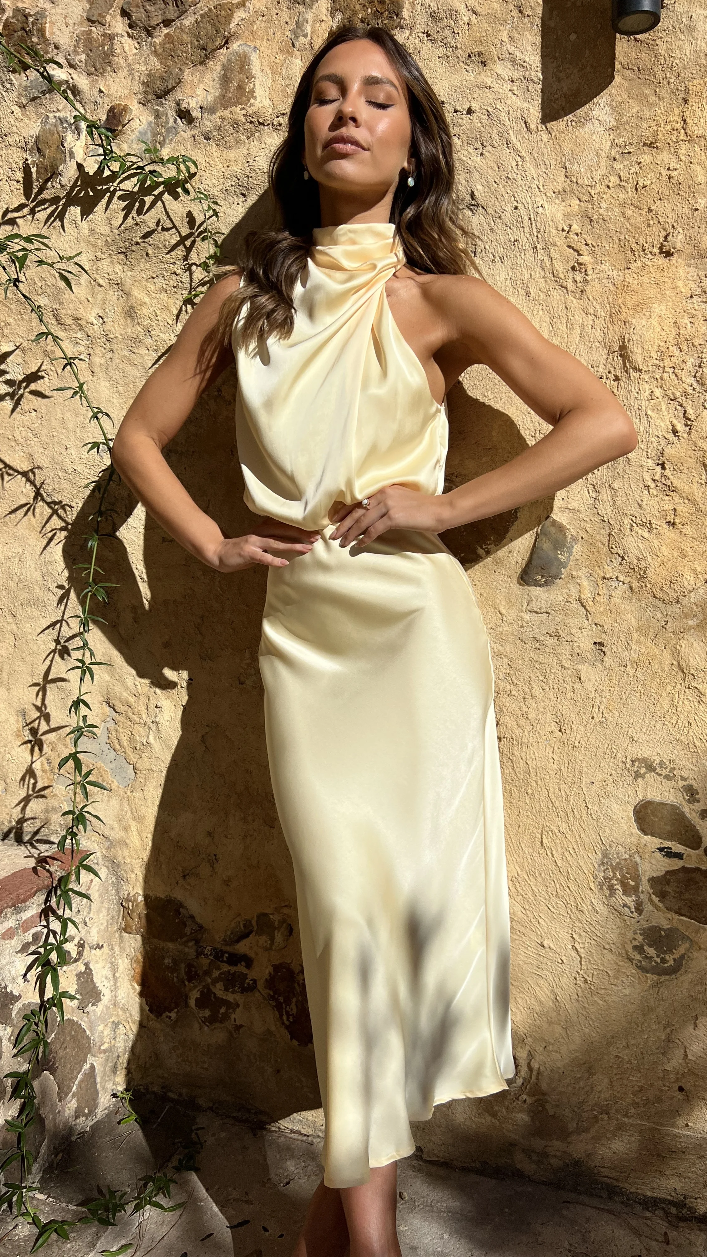 Esther Maxi Dress - Yellow