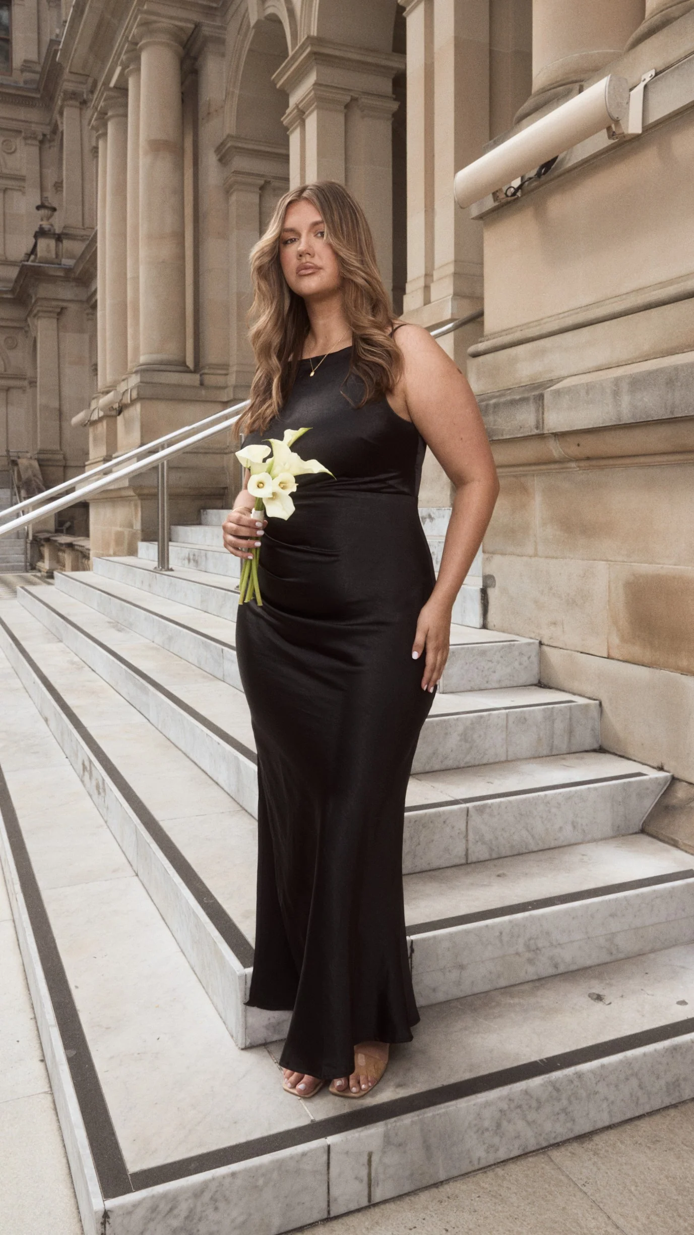 Ava Maxi Dress - Black