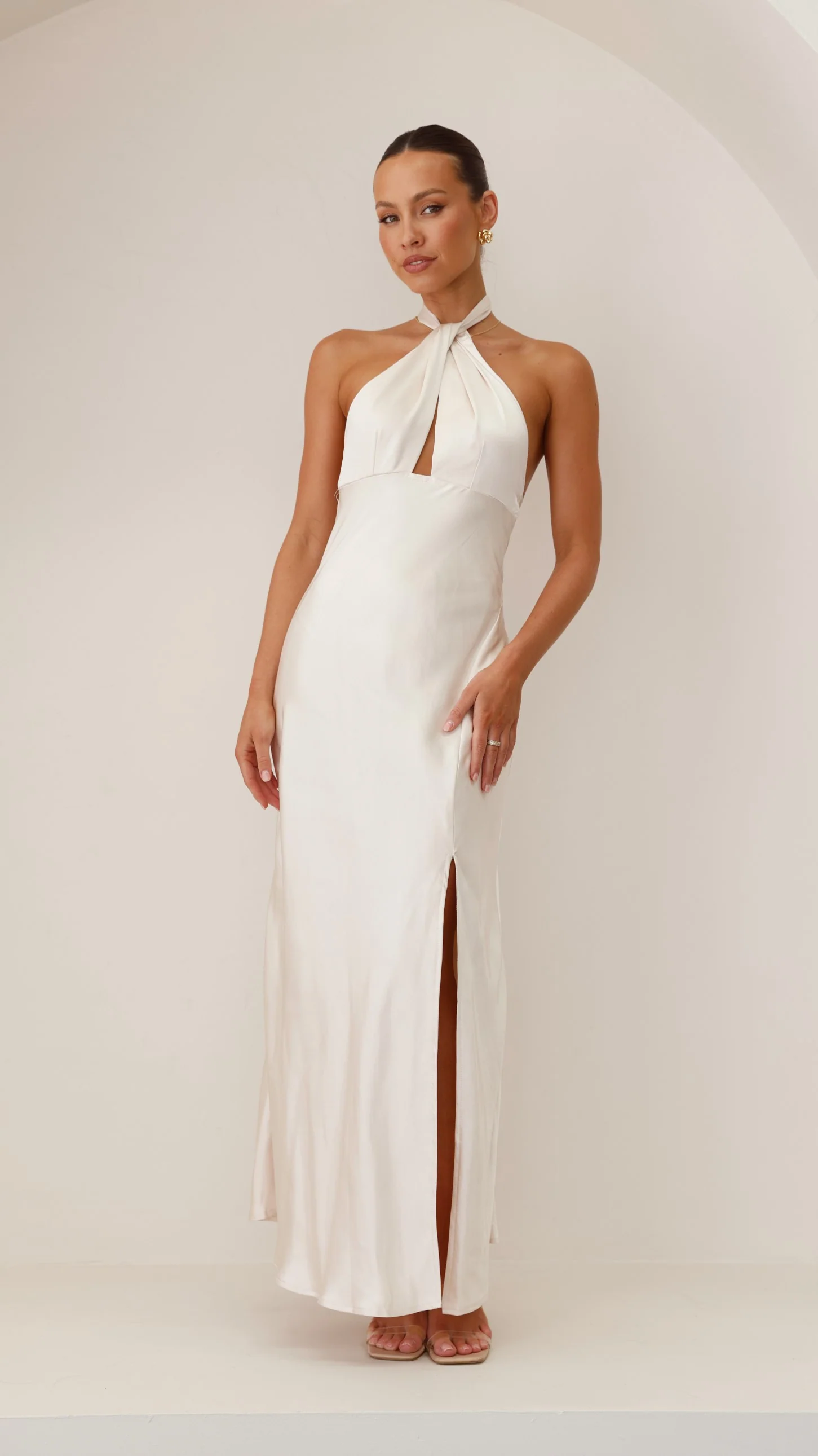 Amalia Maxi Dress - Champagne