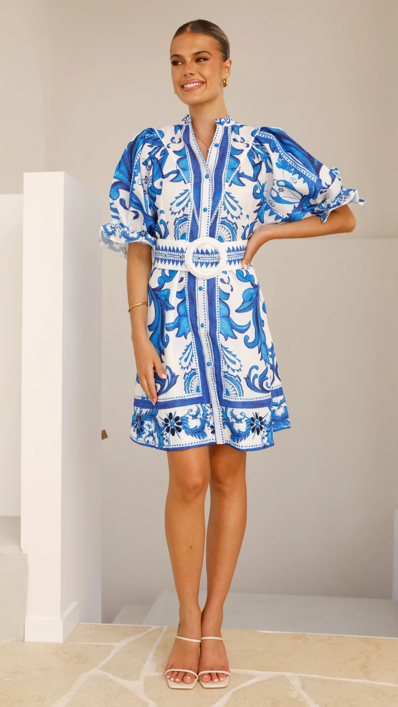 Hannah Mini Dress - Paradise