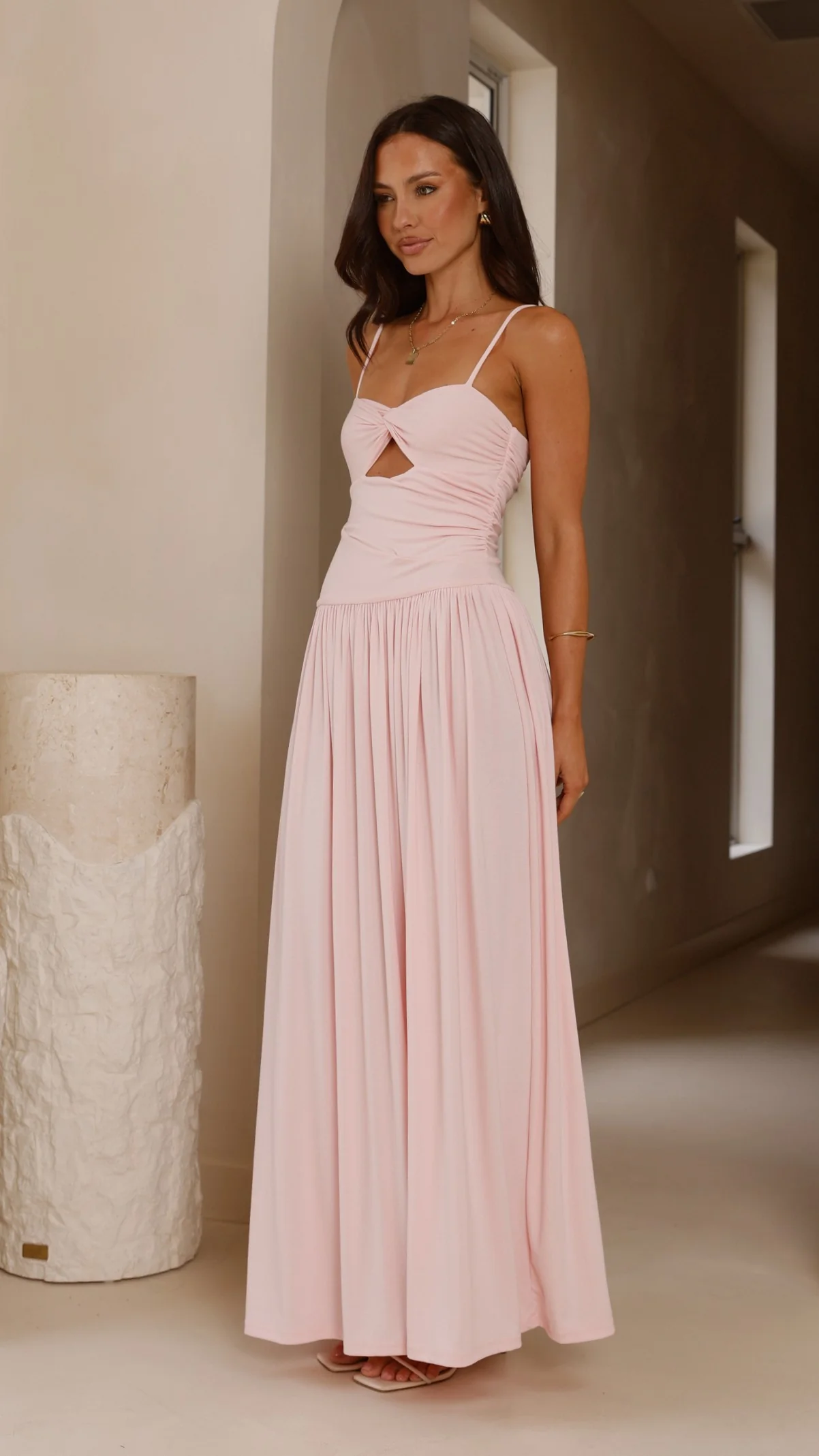 Libertine Maxi Dress - Light Pink