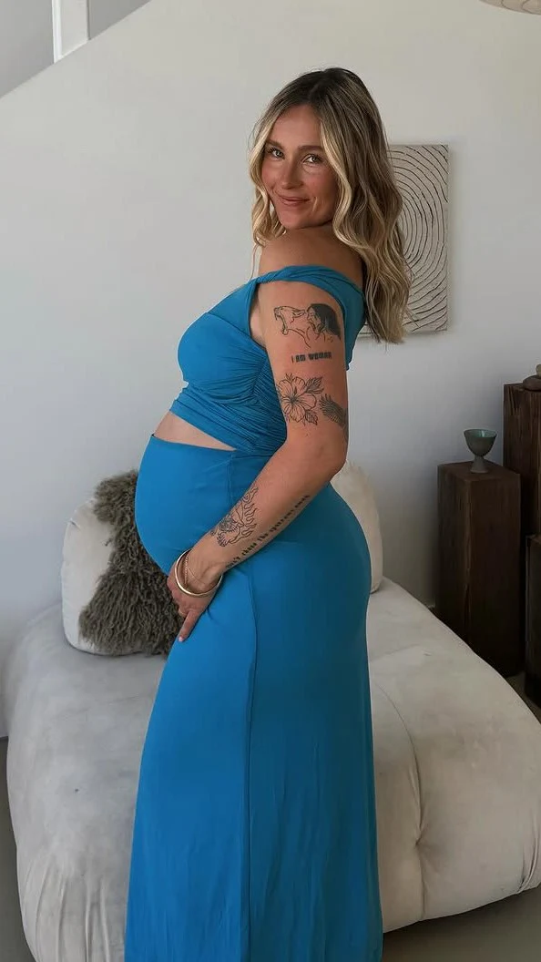 Iantha Maxi Dress - Blue