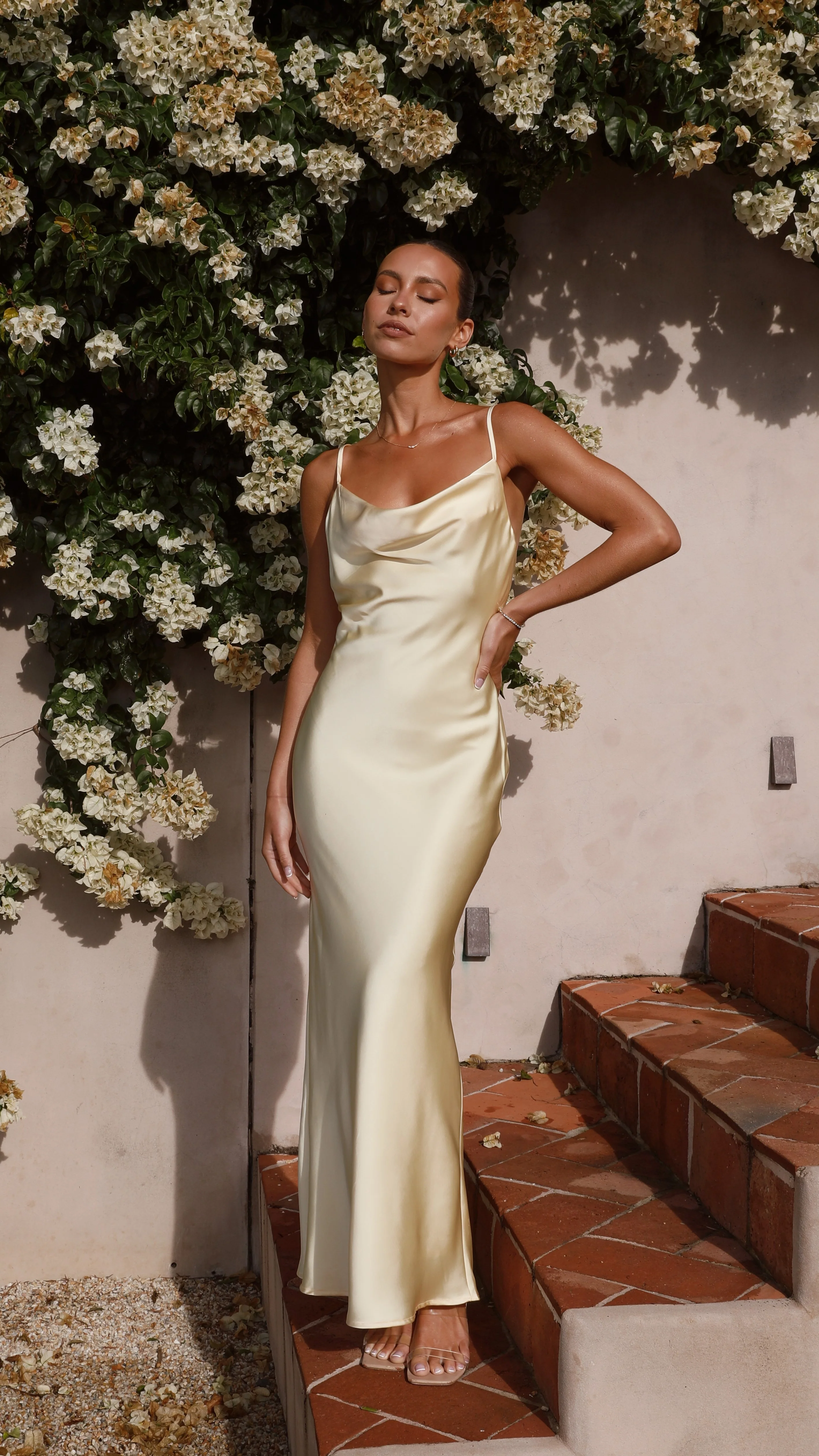 Willow Maxi Dress - Yellow