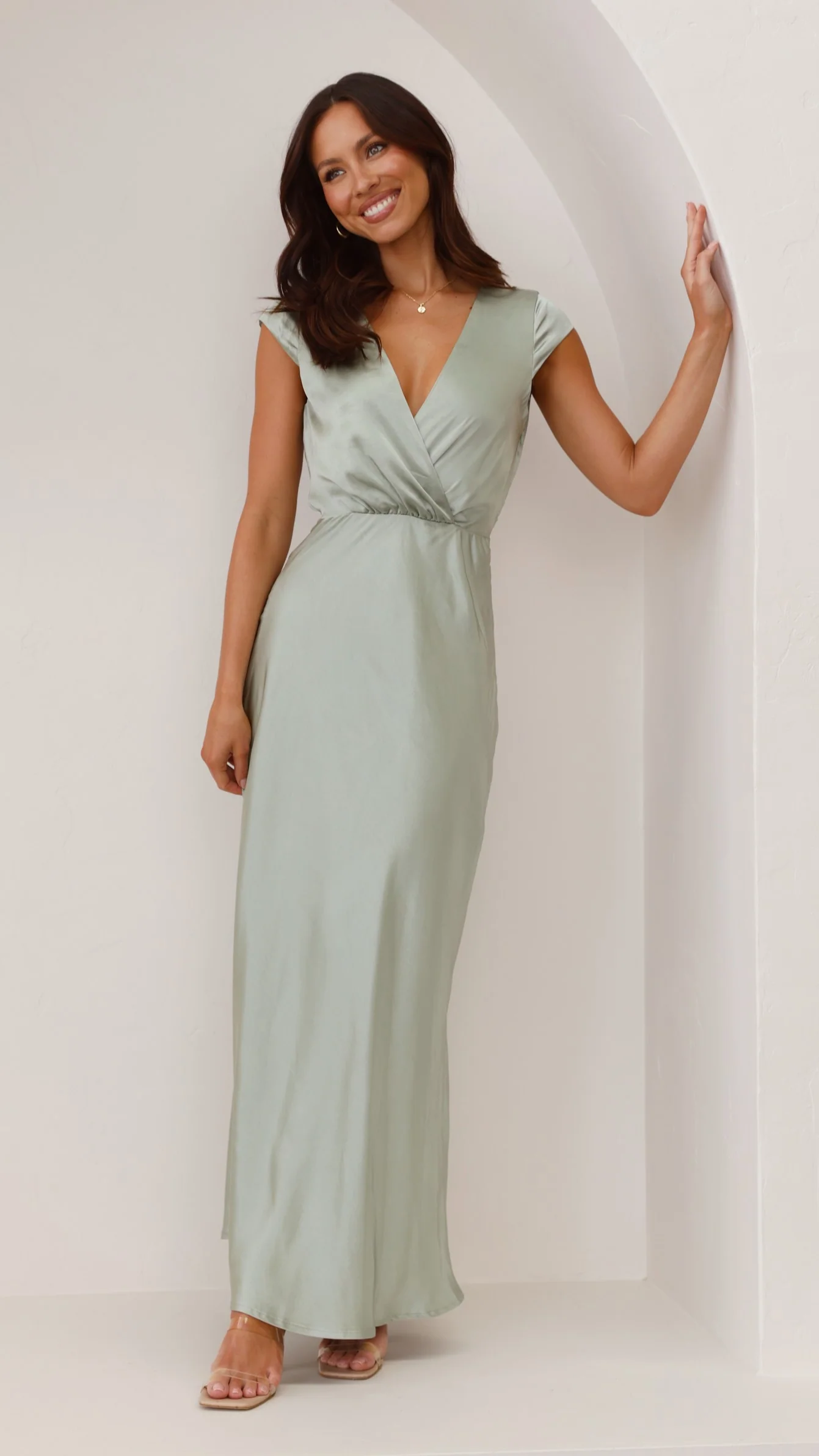 Selma Maxi Dress - Sage