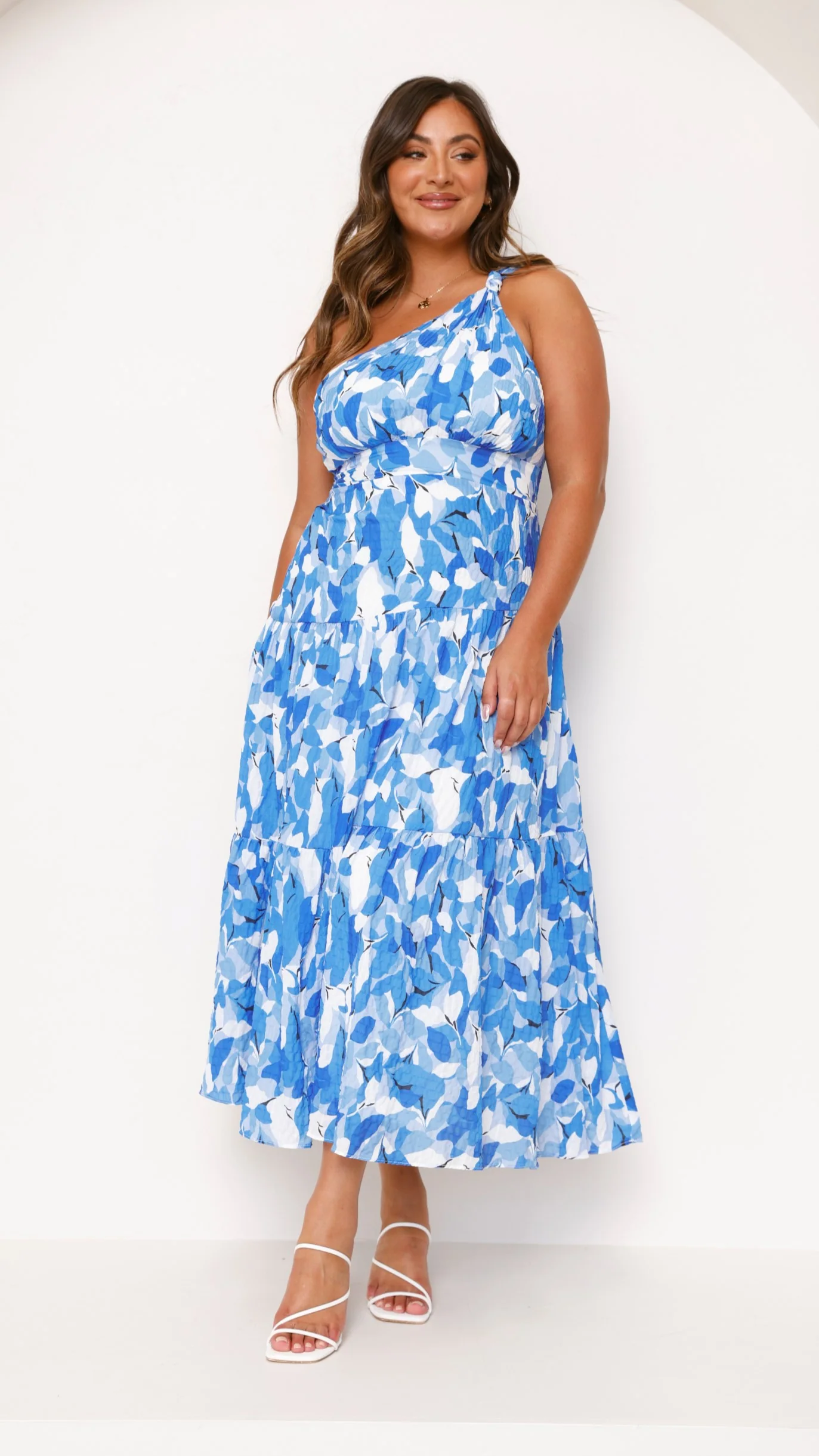 Jayma Maxi Dress - Blue Floral