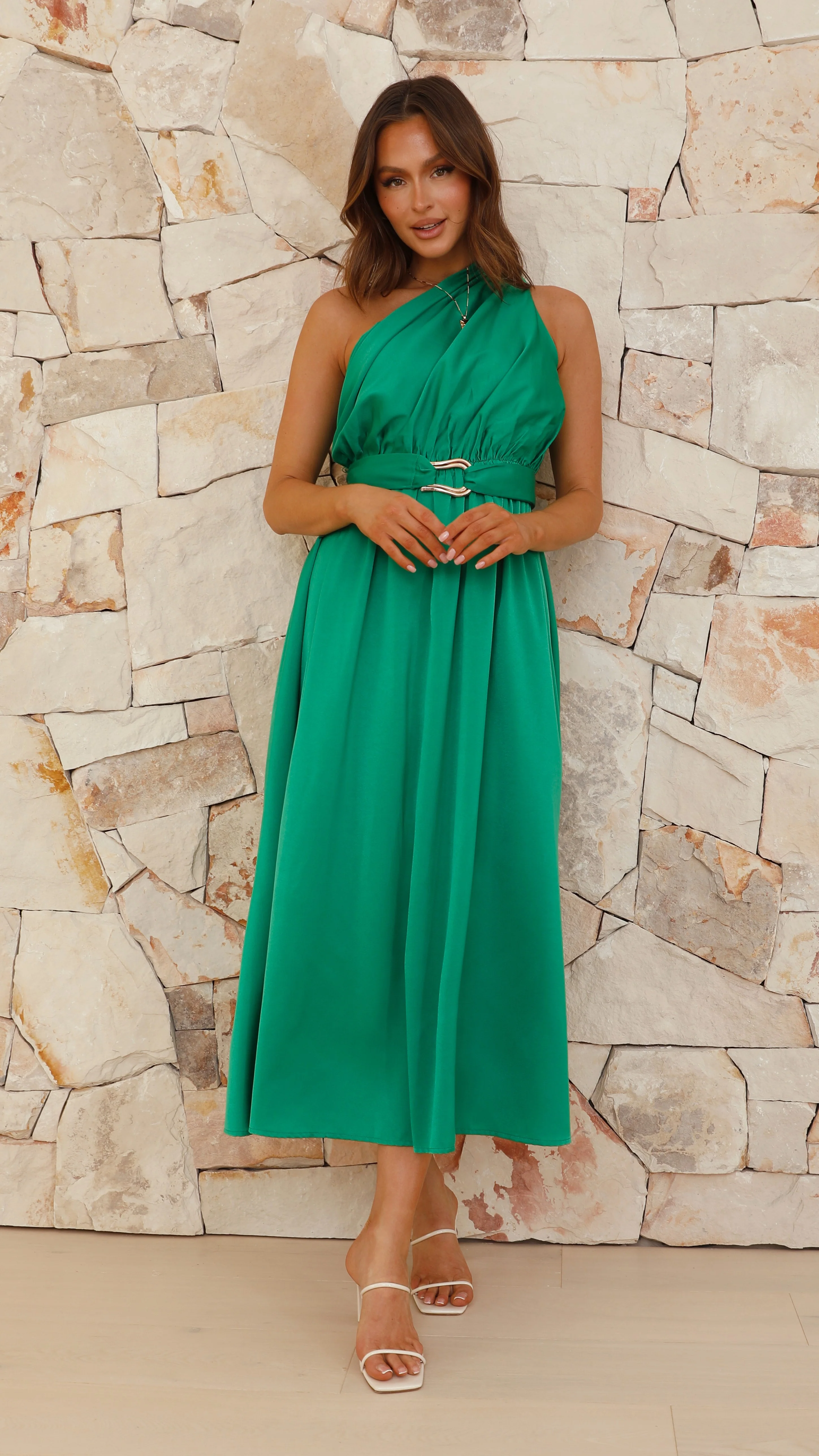 Hadas Maxi Dress - Green