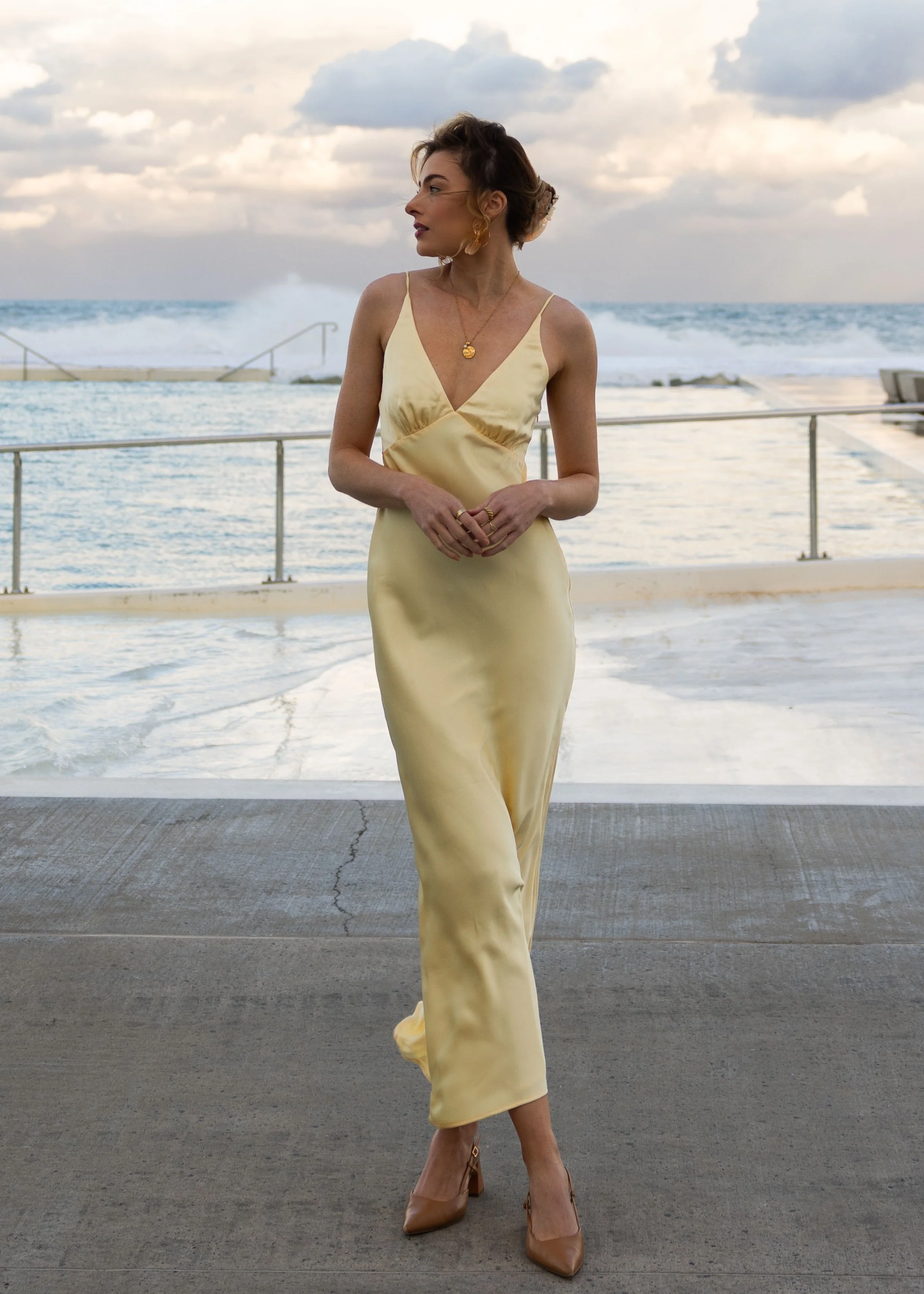 Ziah Maxi Dress - Yellow