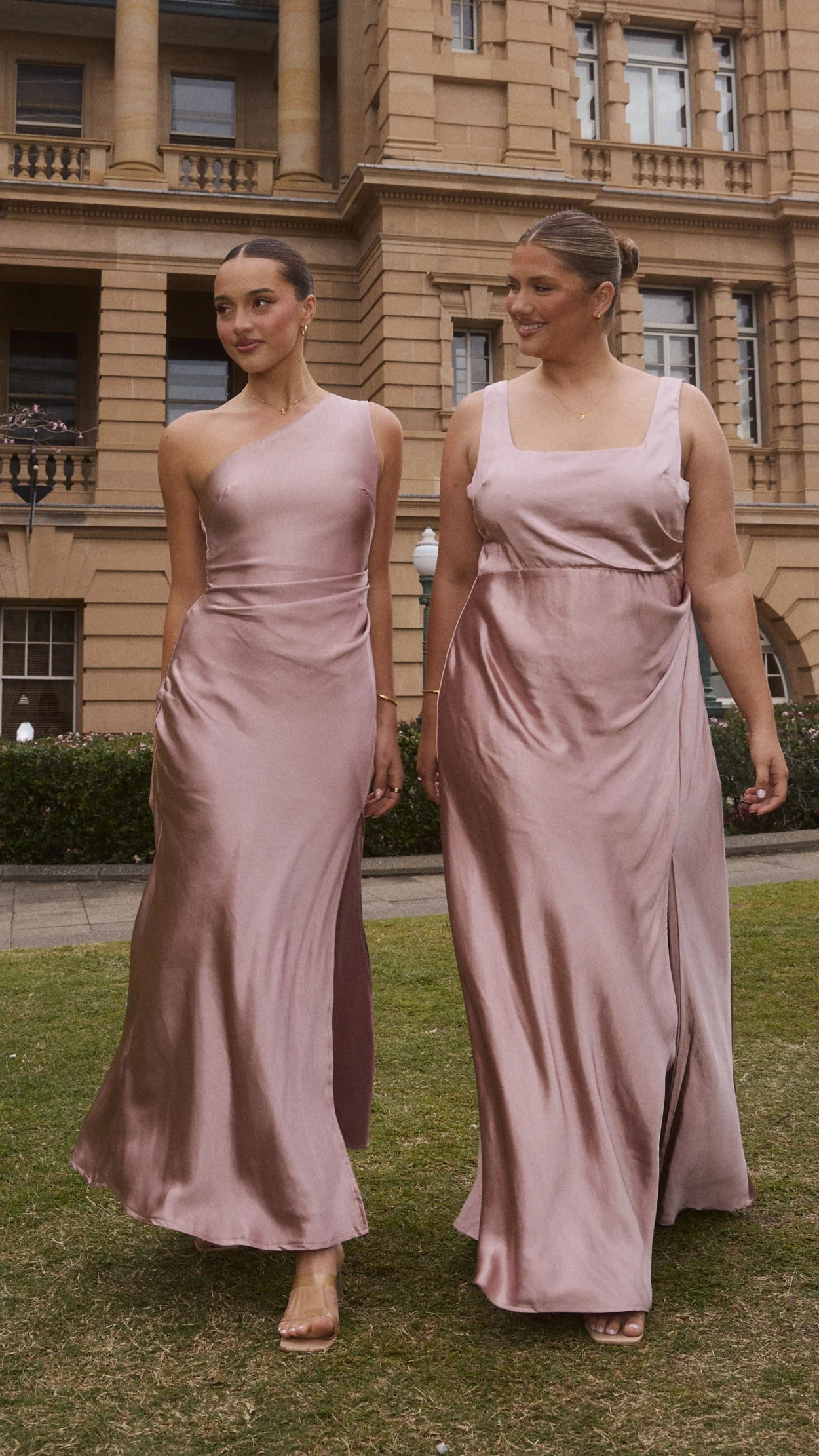 Victoria Maxi Dress - Dusty Pink