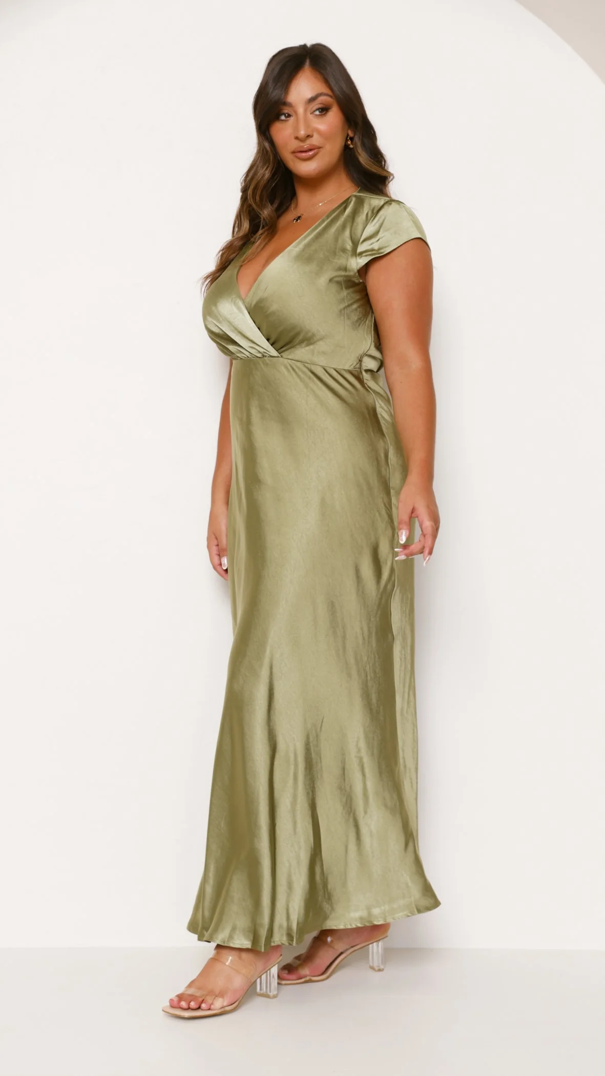 Selma Maxi Dress - Olive