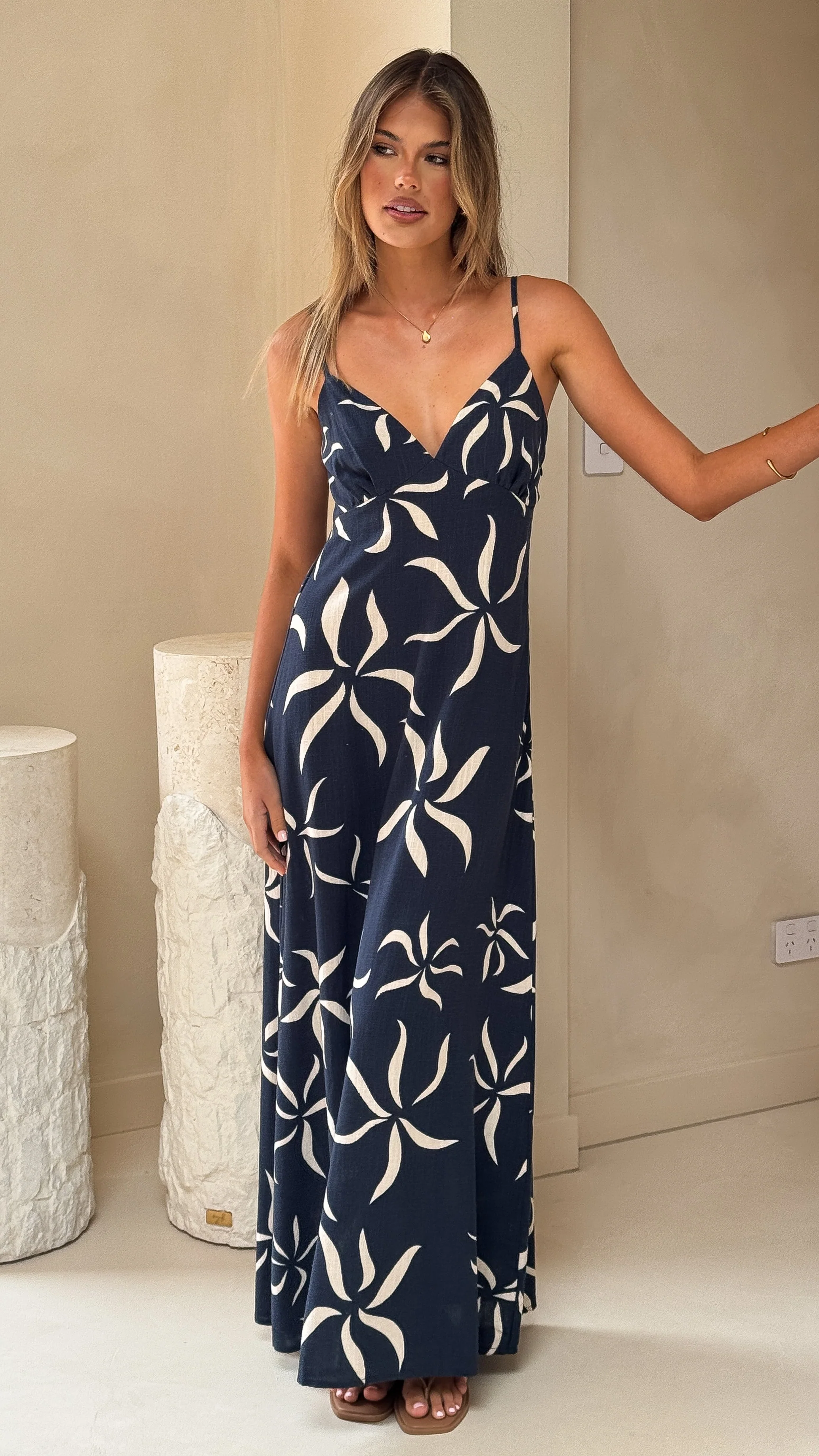 Sayla Maxi Dress - Ayana Print