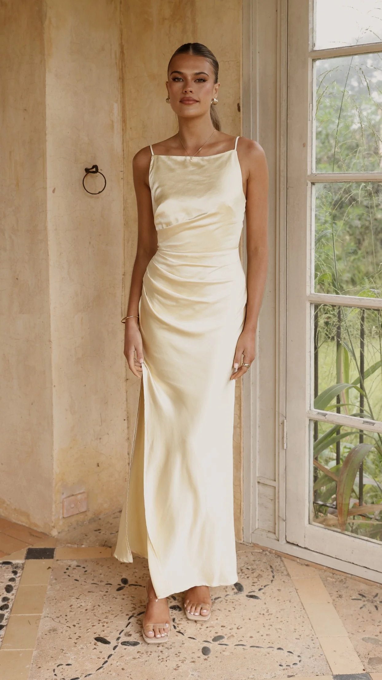 Ava Maxi Dress - Yellow