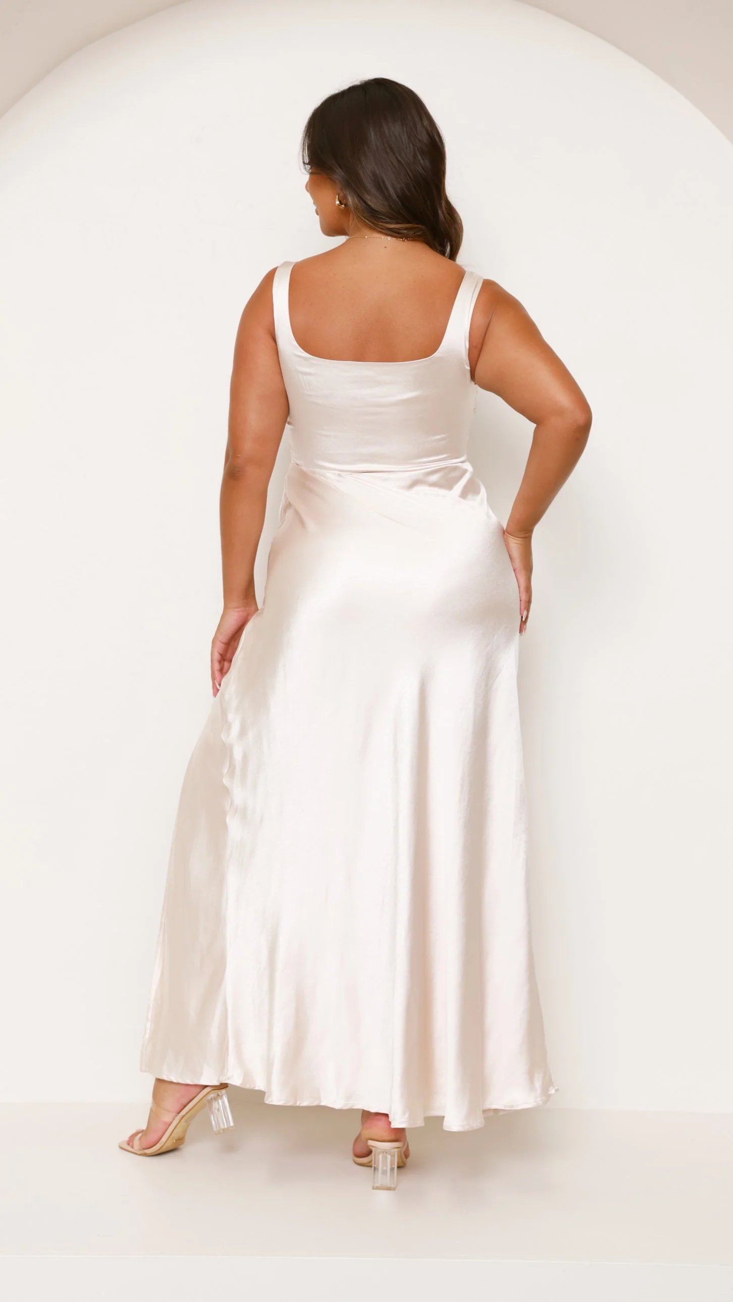 Alaria Maxi Dress - Champagne
