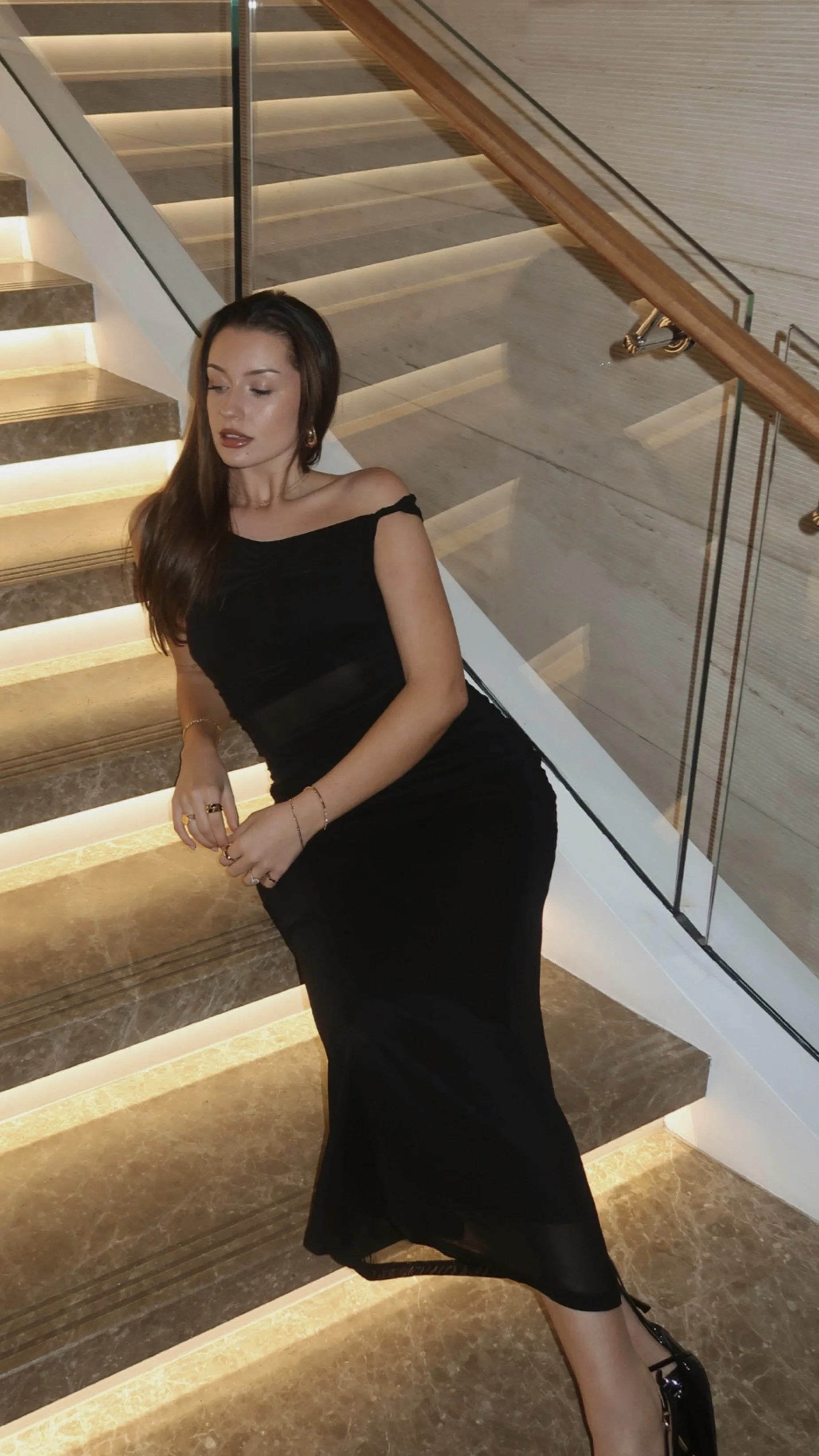 Iantha Maxi Dress - Black