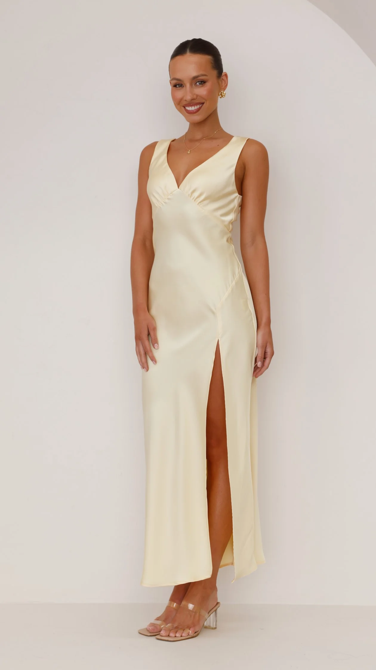 Taylor Maxi Dress - Yellow