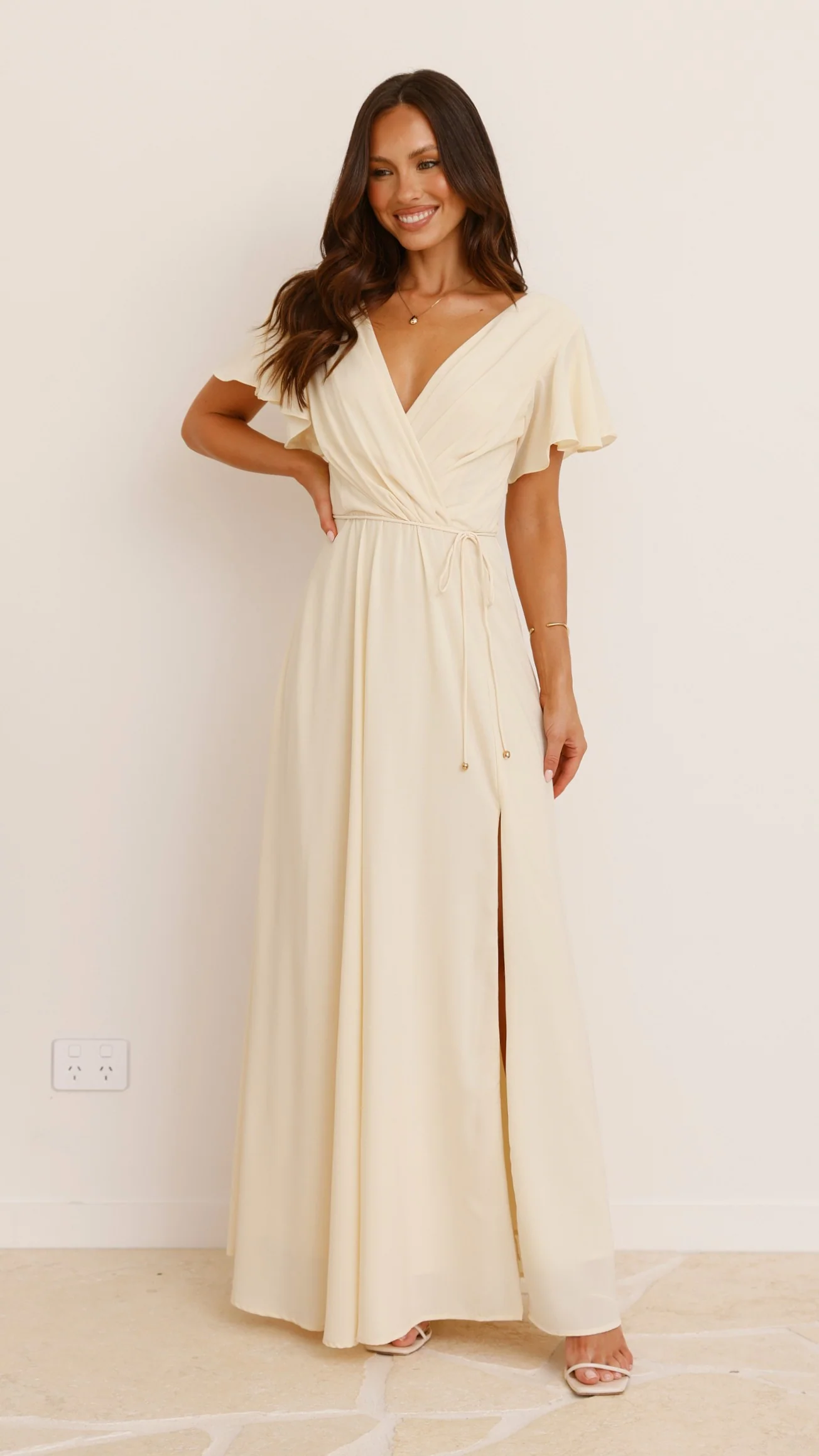 Charlize Maxi Dress - Yellow