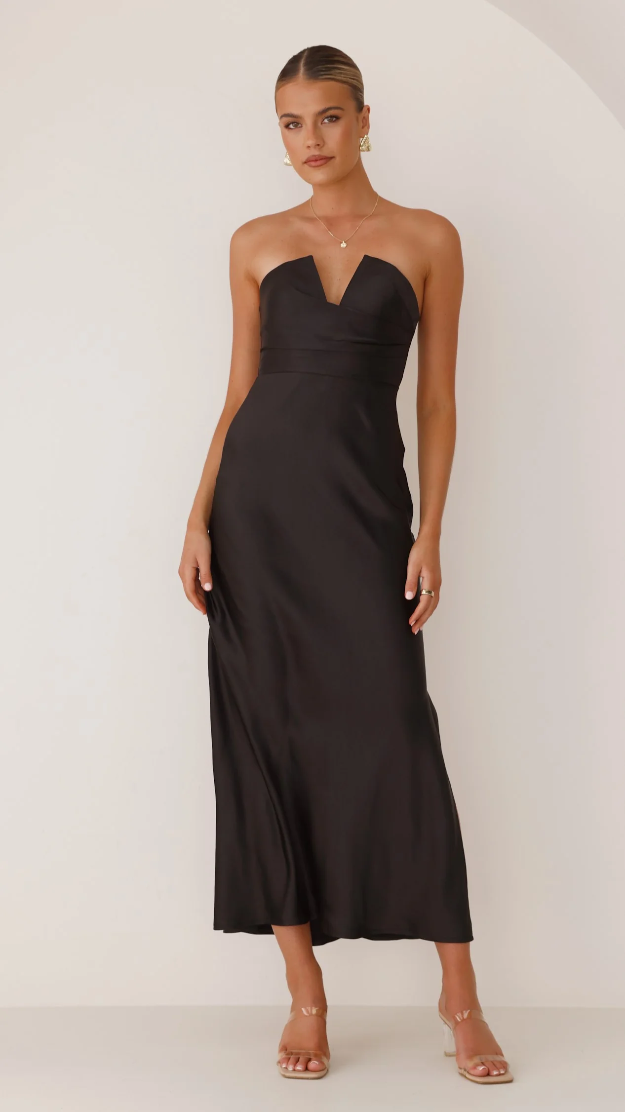 Valerie Maxi Dress - Black