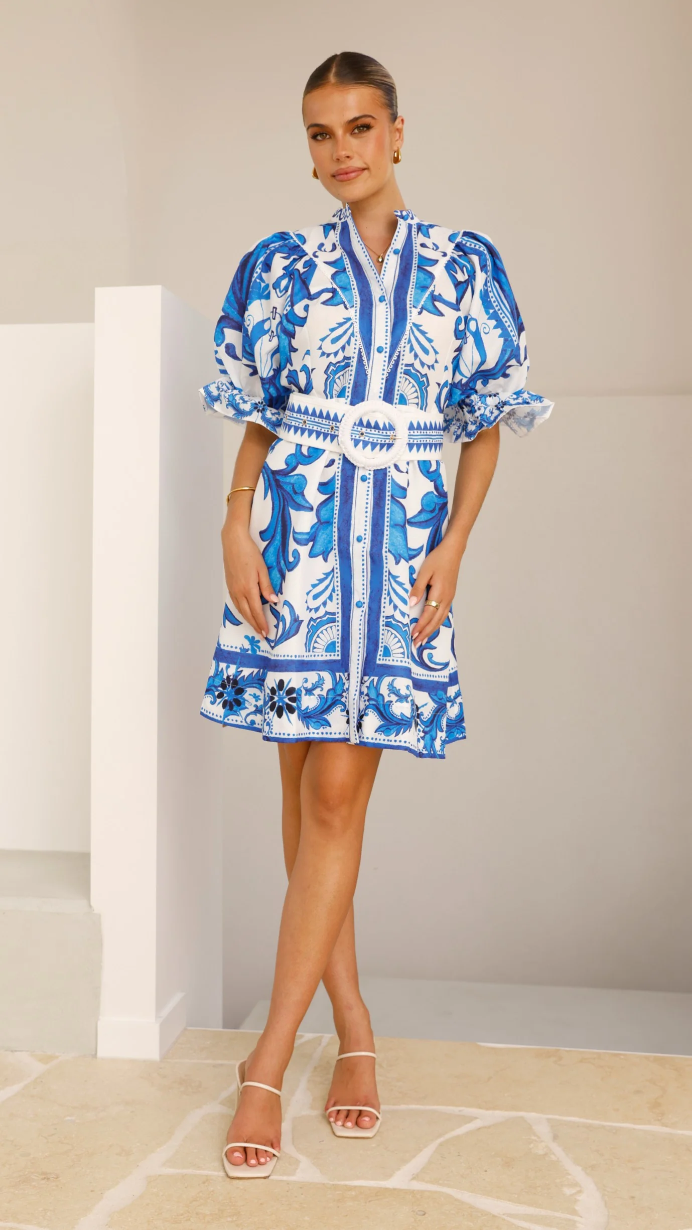 Hannah Mini Dress - Paradise