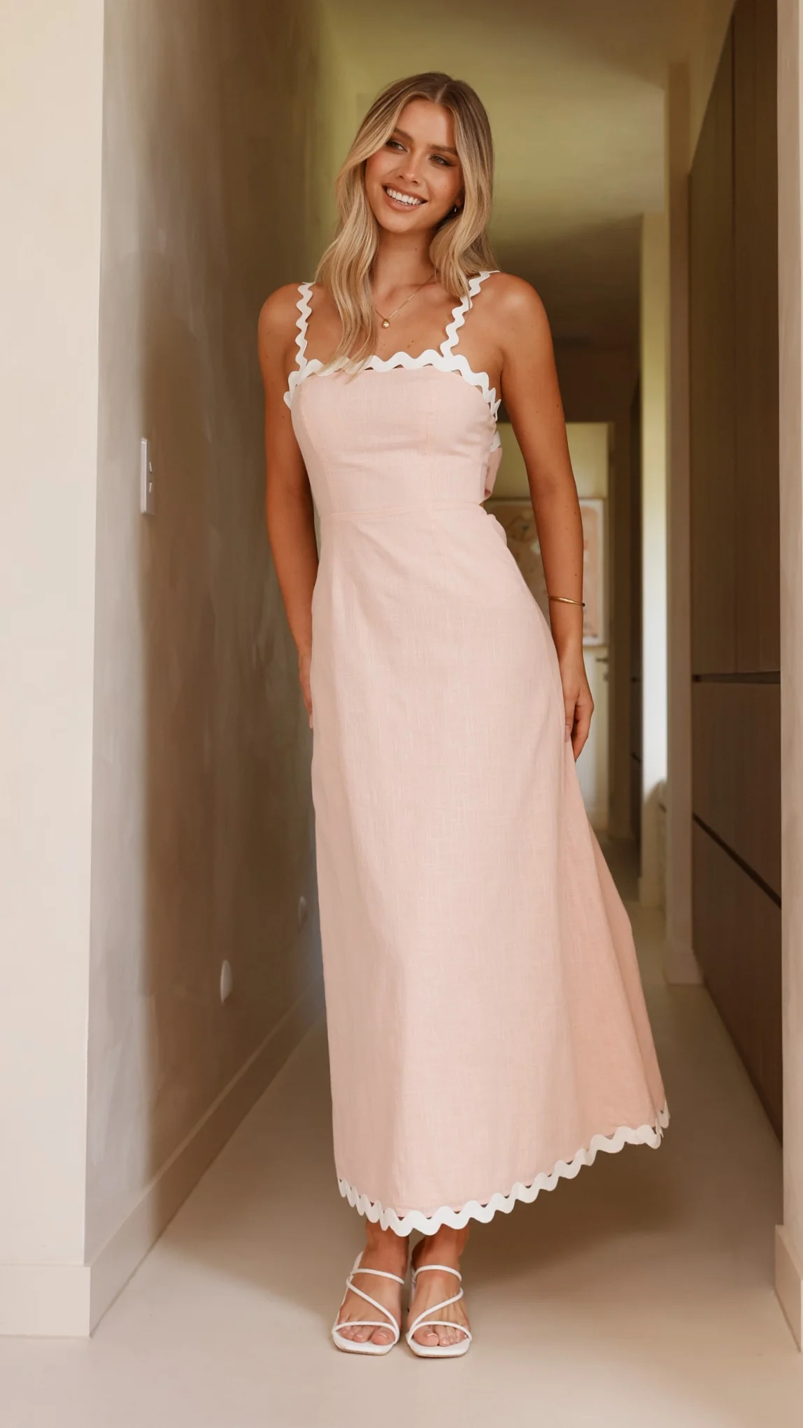 Fiora Maxi Dress - Pink